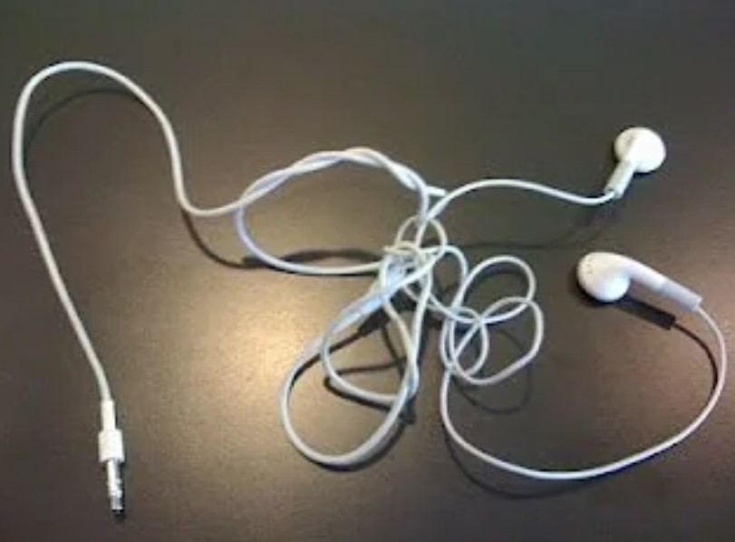 slušalke, vozel, zavozlane