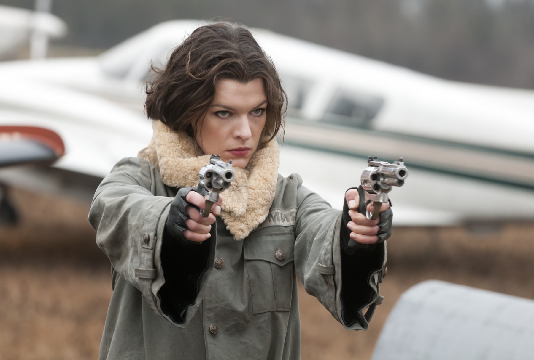 MillaJovovich, Resident Evil, Zombiji