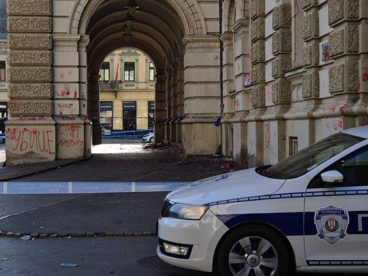 Novi Sad, Srbija, Protest, Nesreča, Železniška postaja