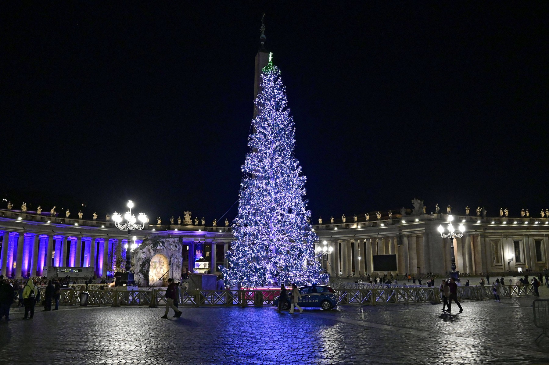 Vatikan, Božično drevo