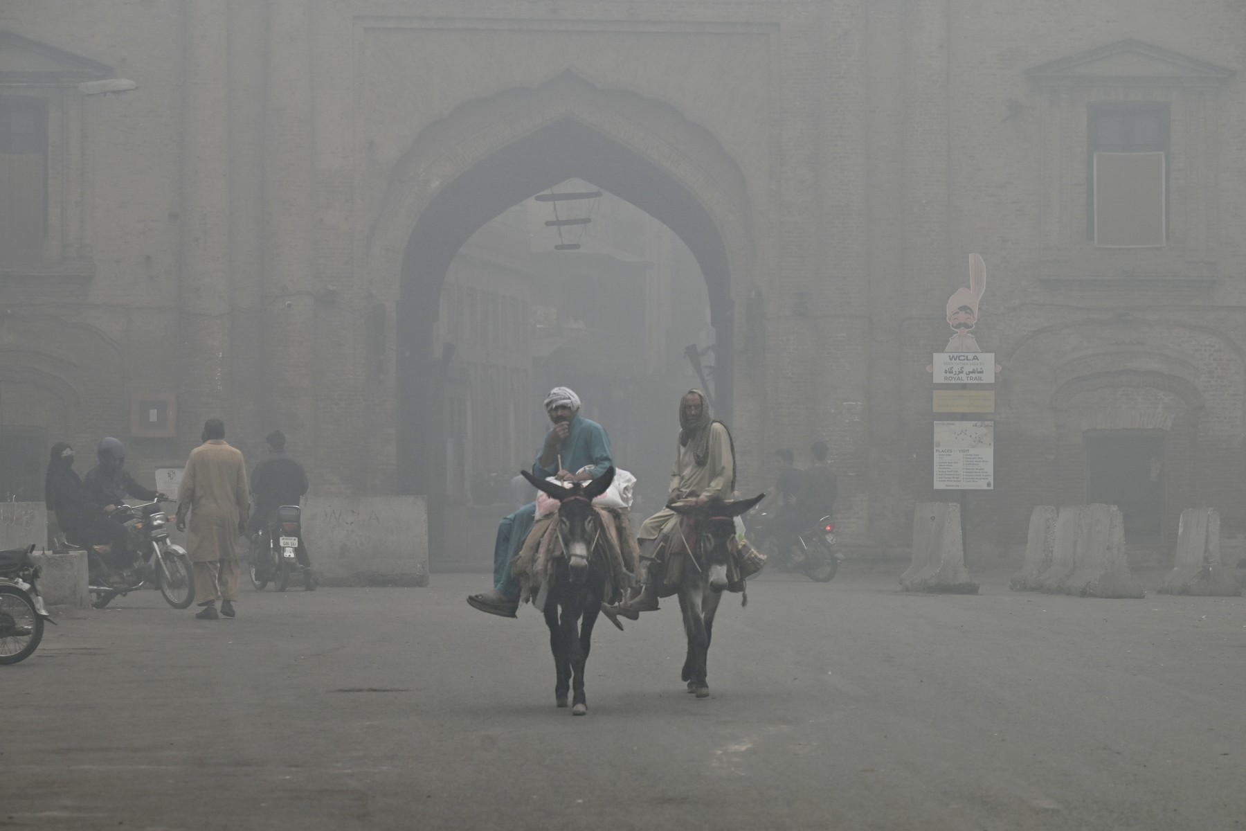 pakistan, lahora, smog, onesnaženje zraka