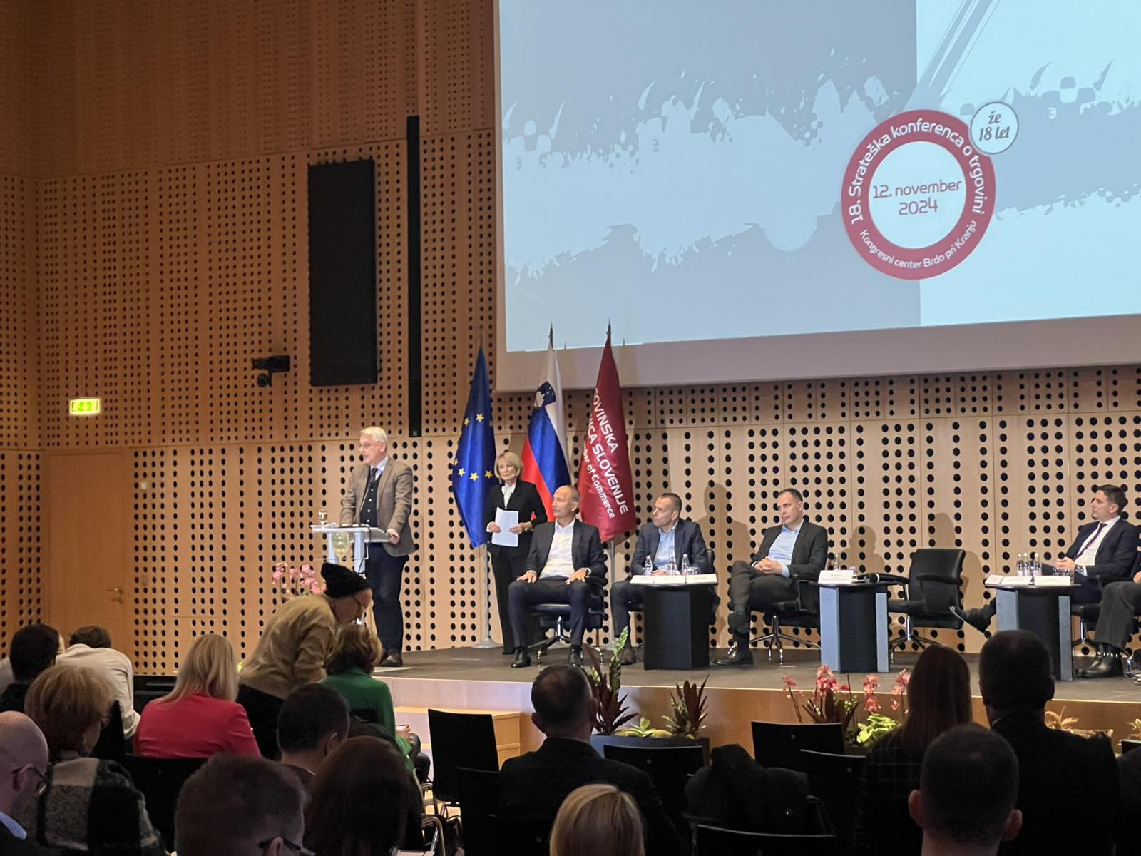 Matjaž Han, gospodarski minister ,18. strateška konferenca o trgovini