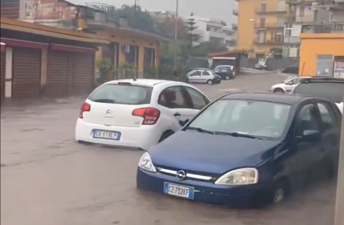 Sicilija, Poplave, deževje, Italija