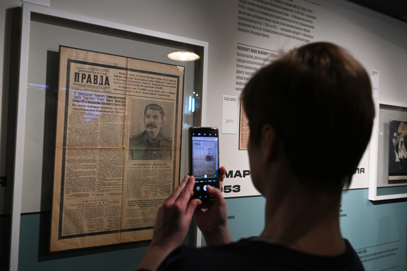 Russia Soviet Doctors Plot Exhibition