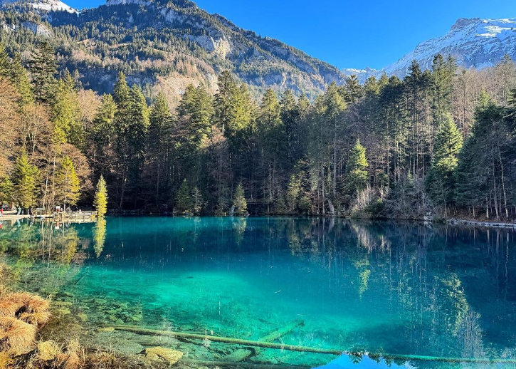 Blausee, Švica