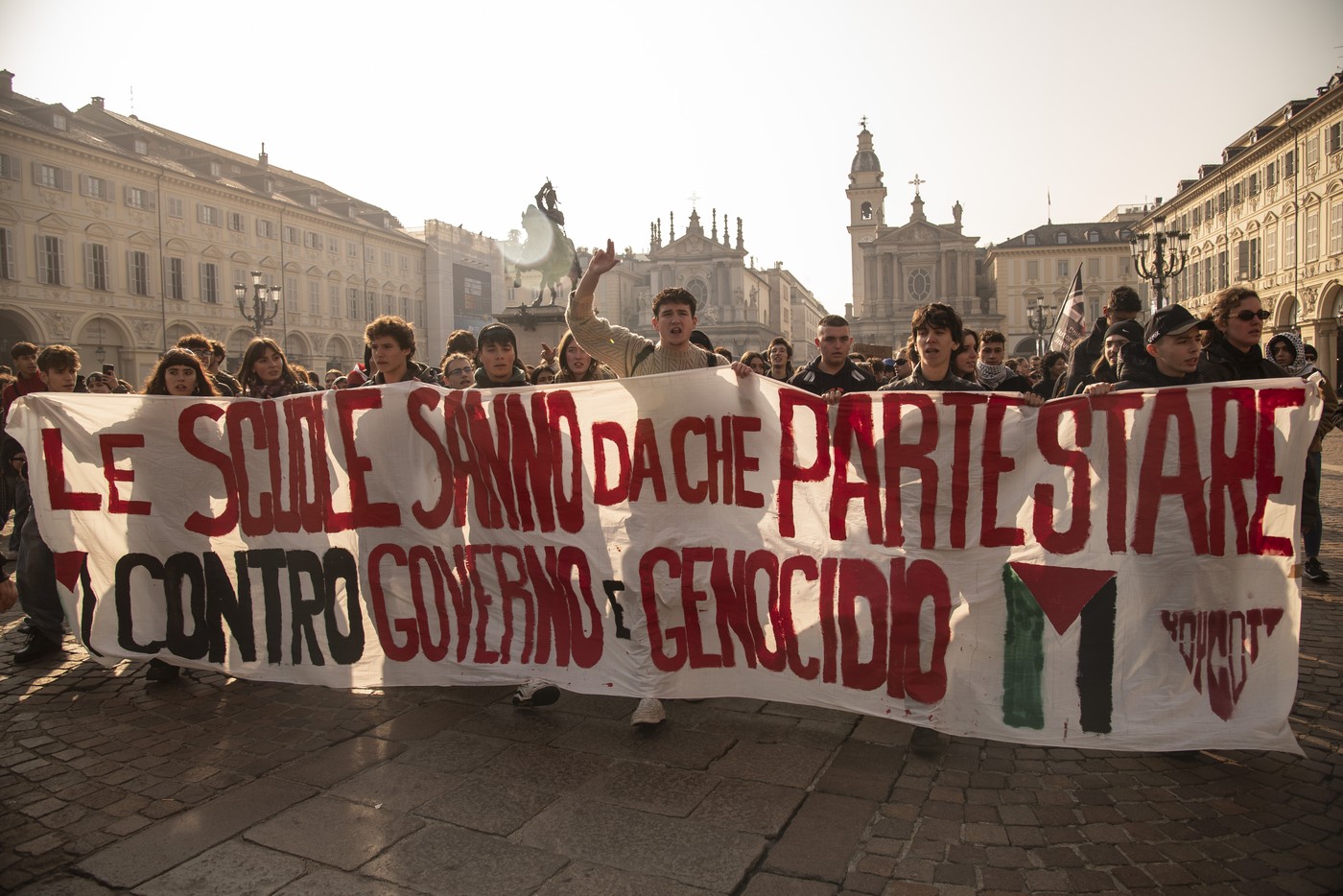 študentske demonstracije, italija