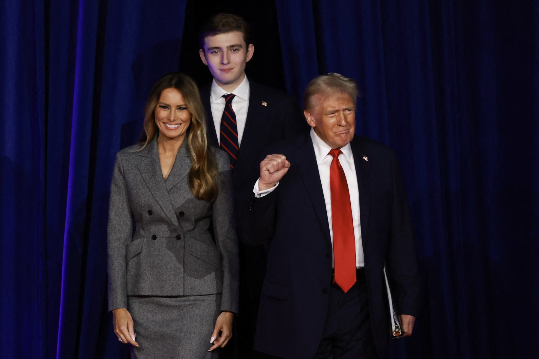 Barron Trump, Donald Trump, Melania Trump