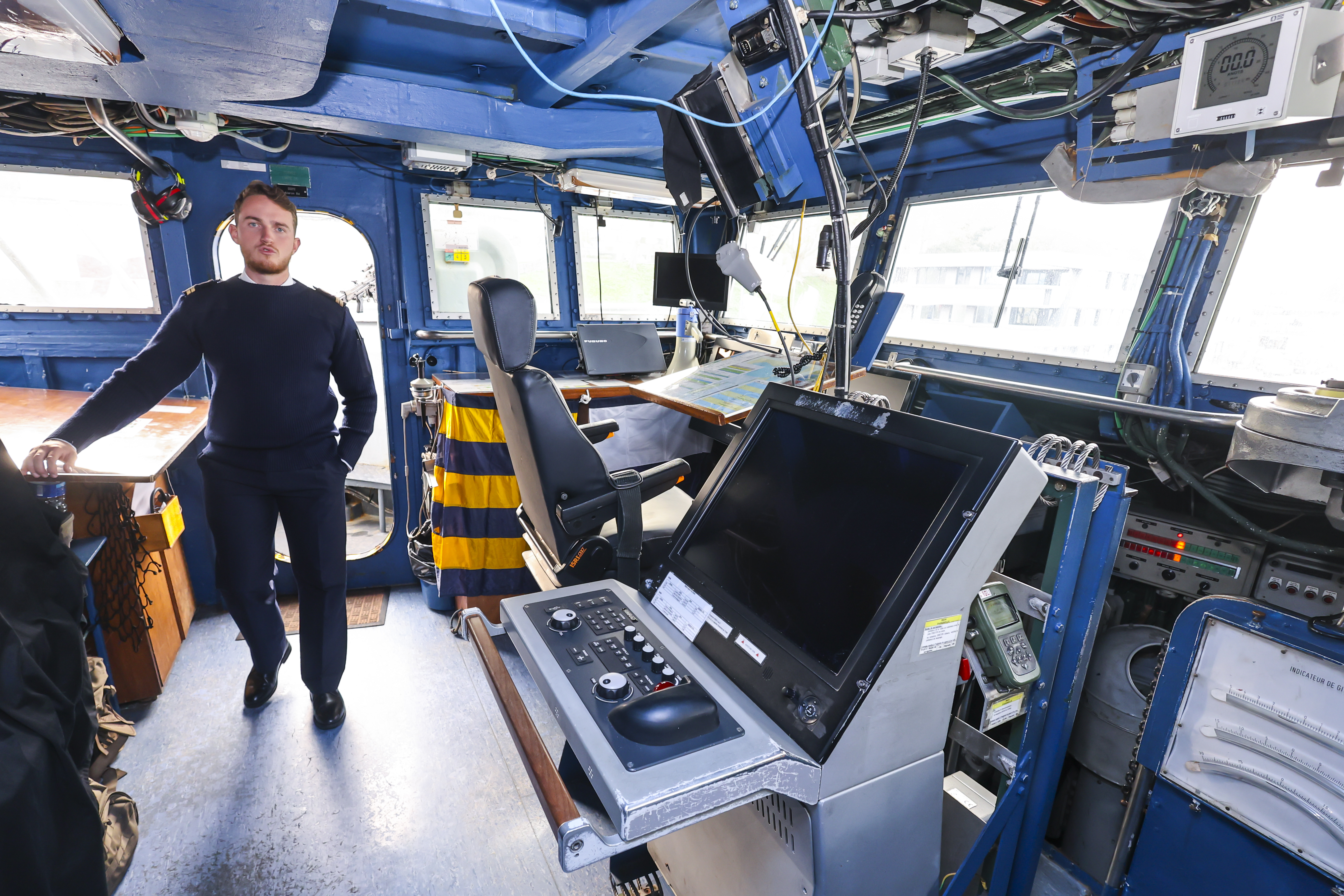 Patruljna ladja francoske mornarice Commandant Bouan (Foto: Tomaž Primožič/F.A.BOBO)