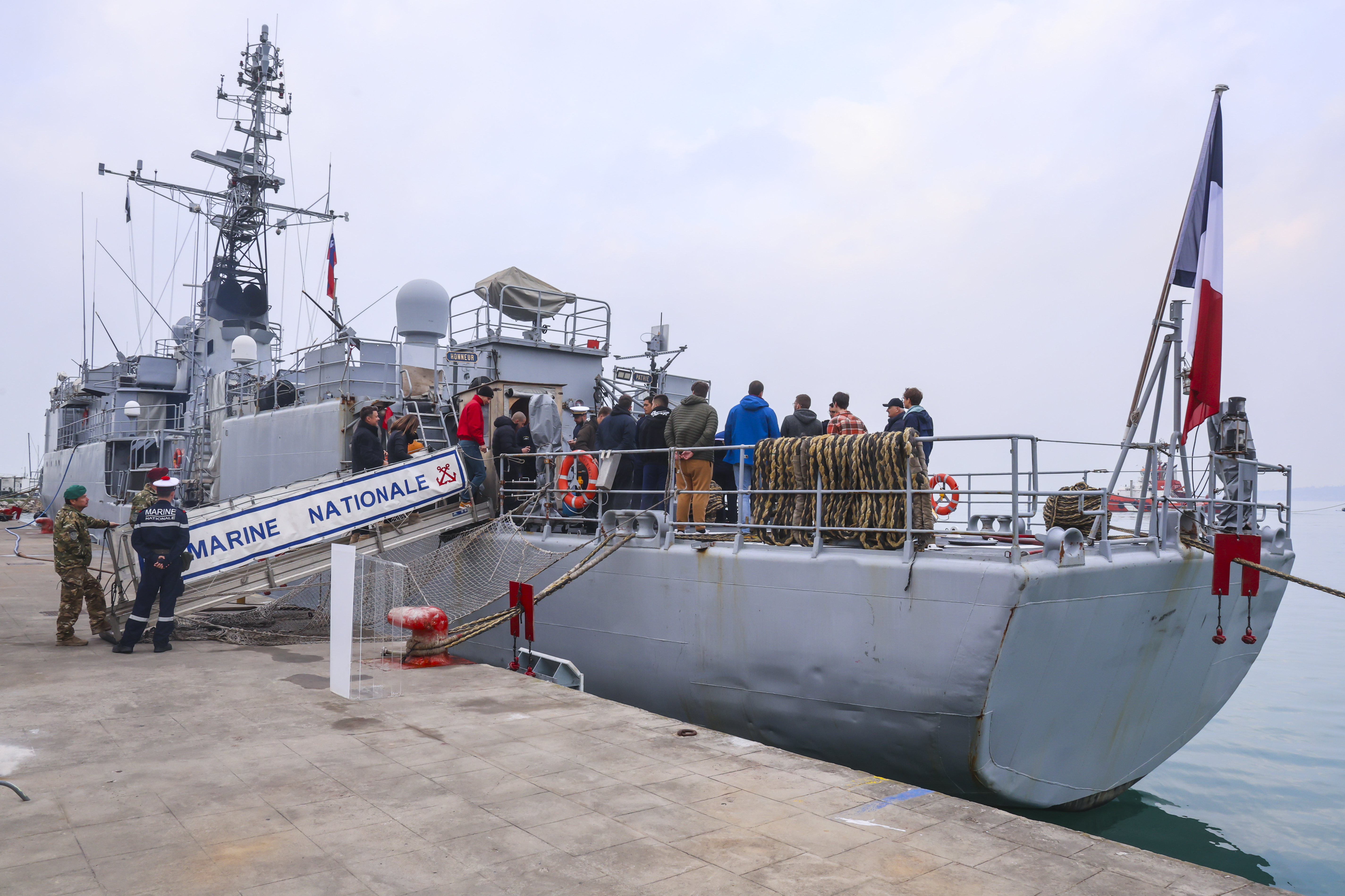 Patruljna ladja francoske mornarice Commandant Bouan (Foto: Tomaž Primožič/F.A.BOBO)