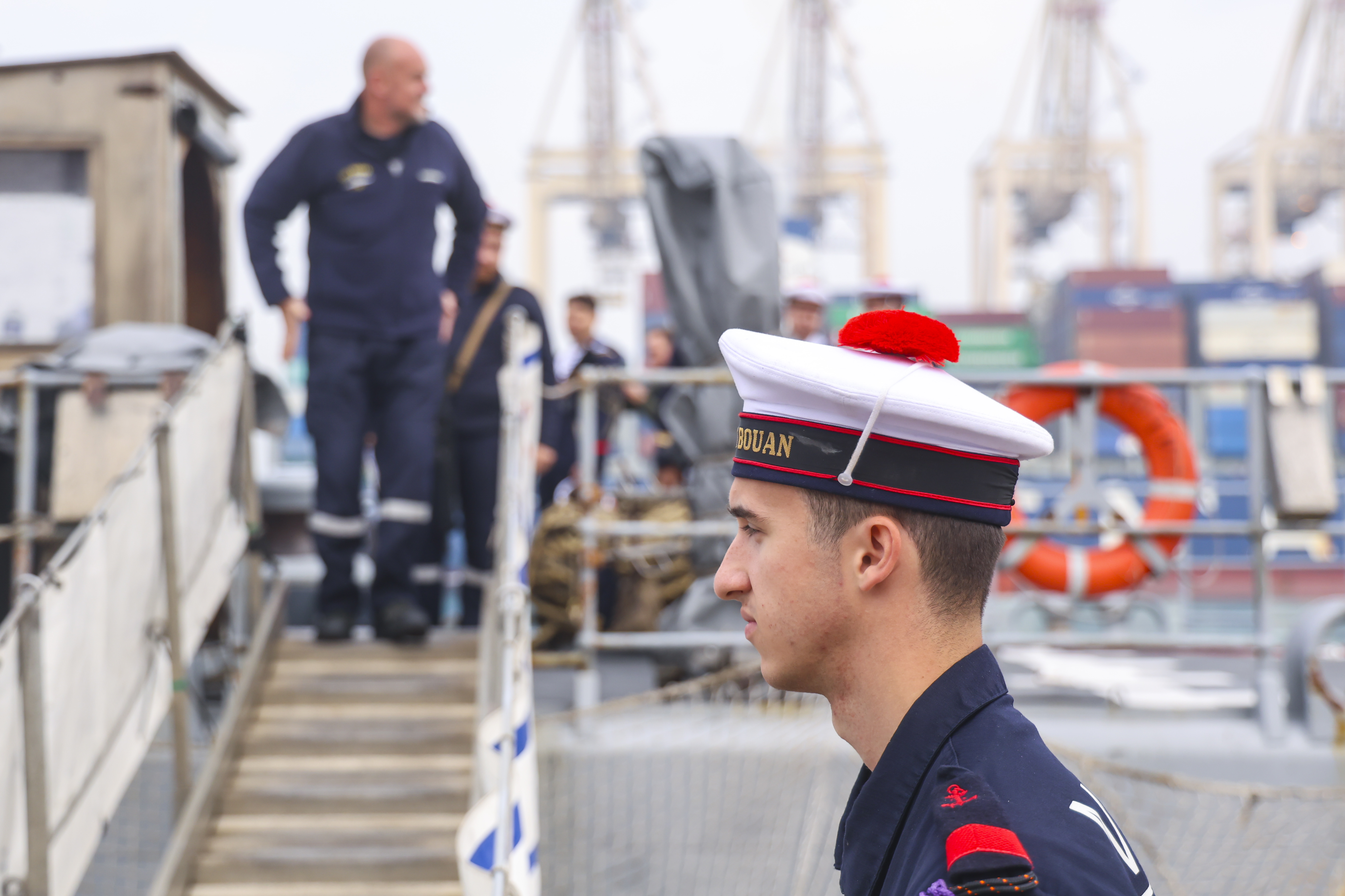 Patruljna ladja francoske mornarice Commandant Bouan (Foto: Tomaž Primožič/F.A.BOBO)