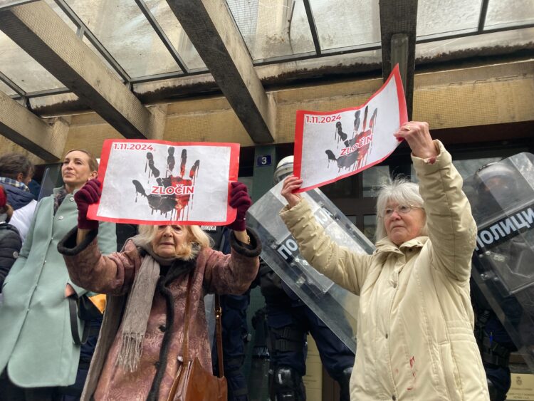 protest, državno tožilstvo, novi sad