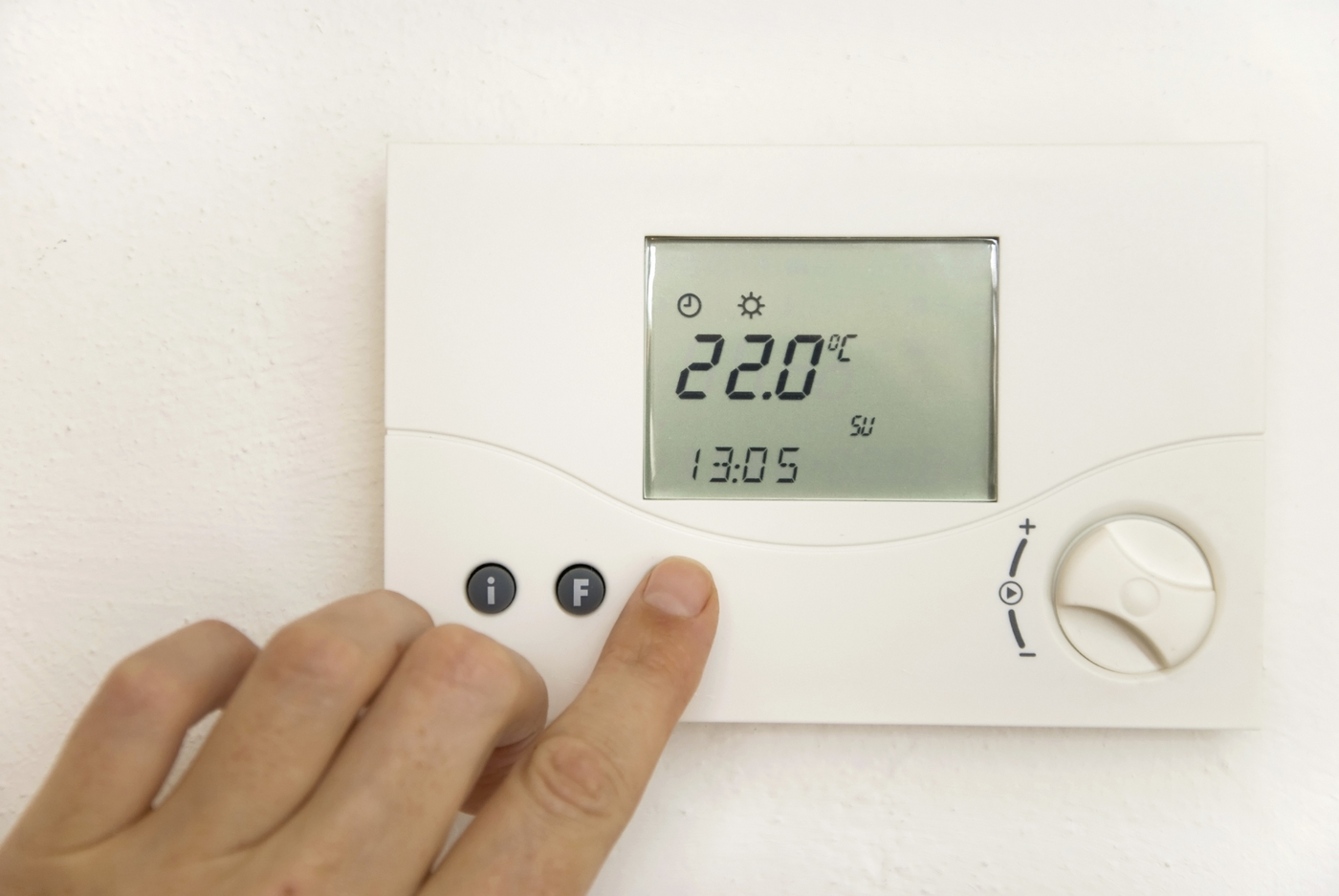 termostat, nastavitev