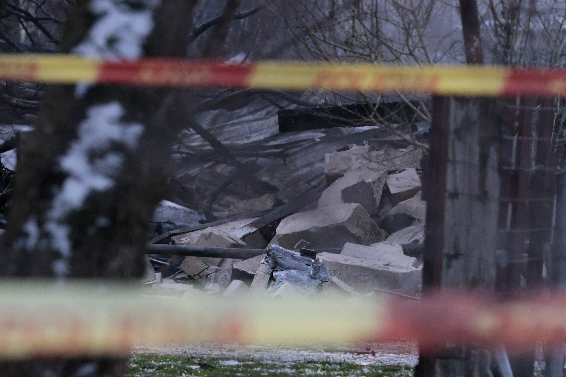 Strmoglavljenje letala v Vilni (Foto: PROFIMEDIA)