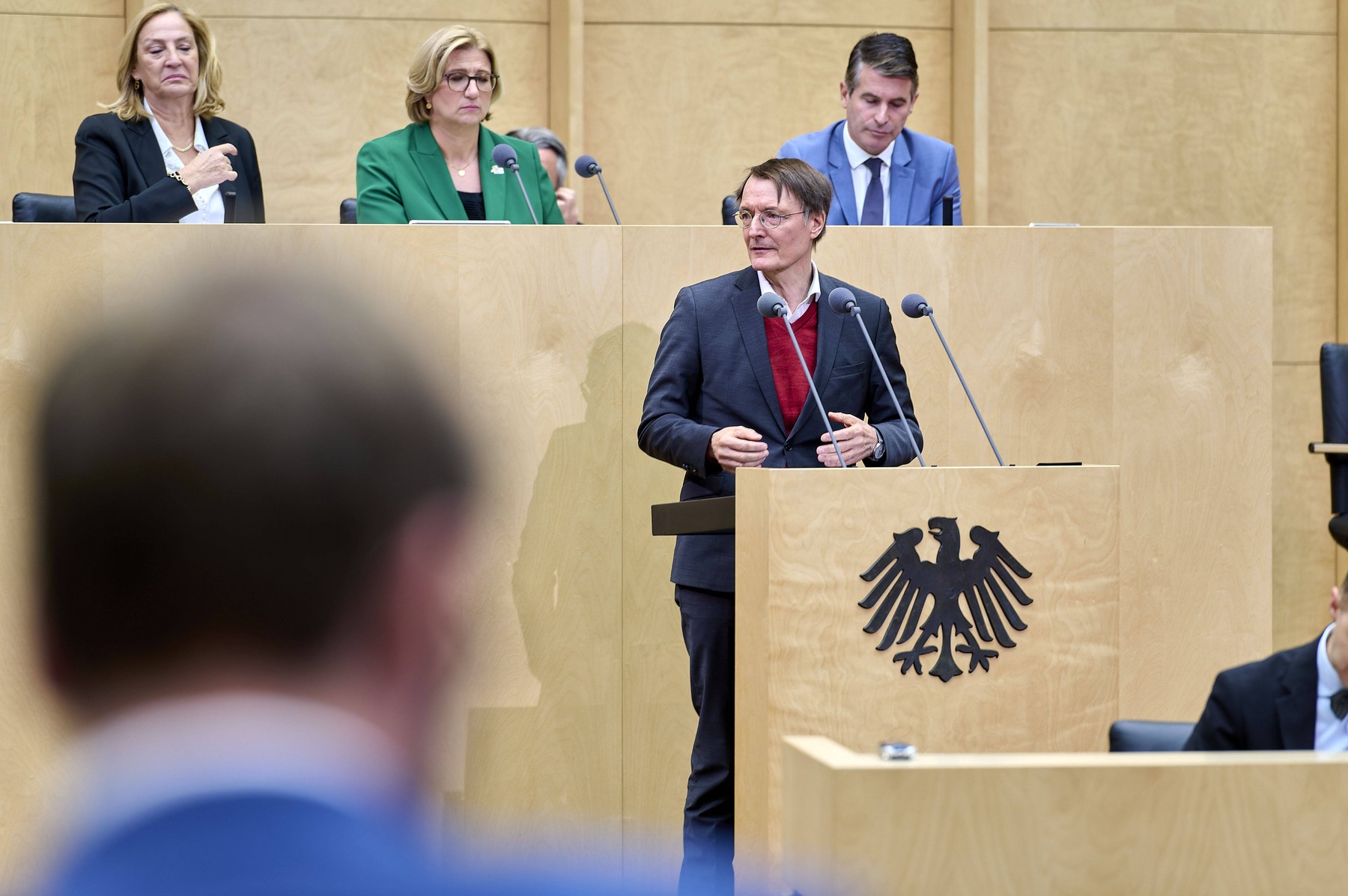 1049. Bundesratssitzung - Karl Lauterbach EUR, DEU, Berlin, 22.11.2024: 1049. Bundesratssitzung - Bundesgesundheitsminis