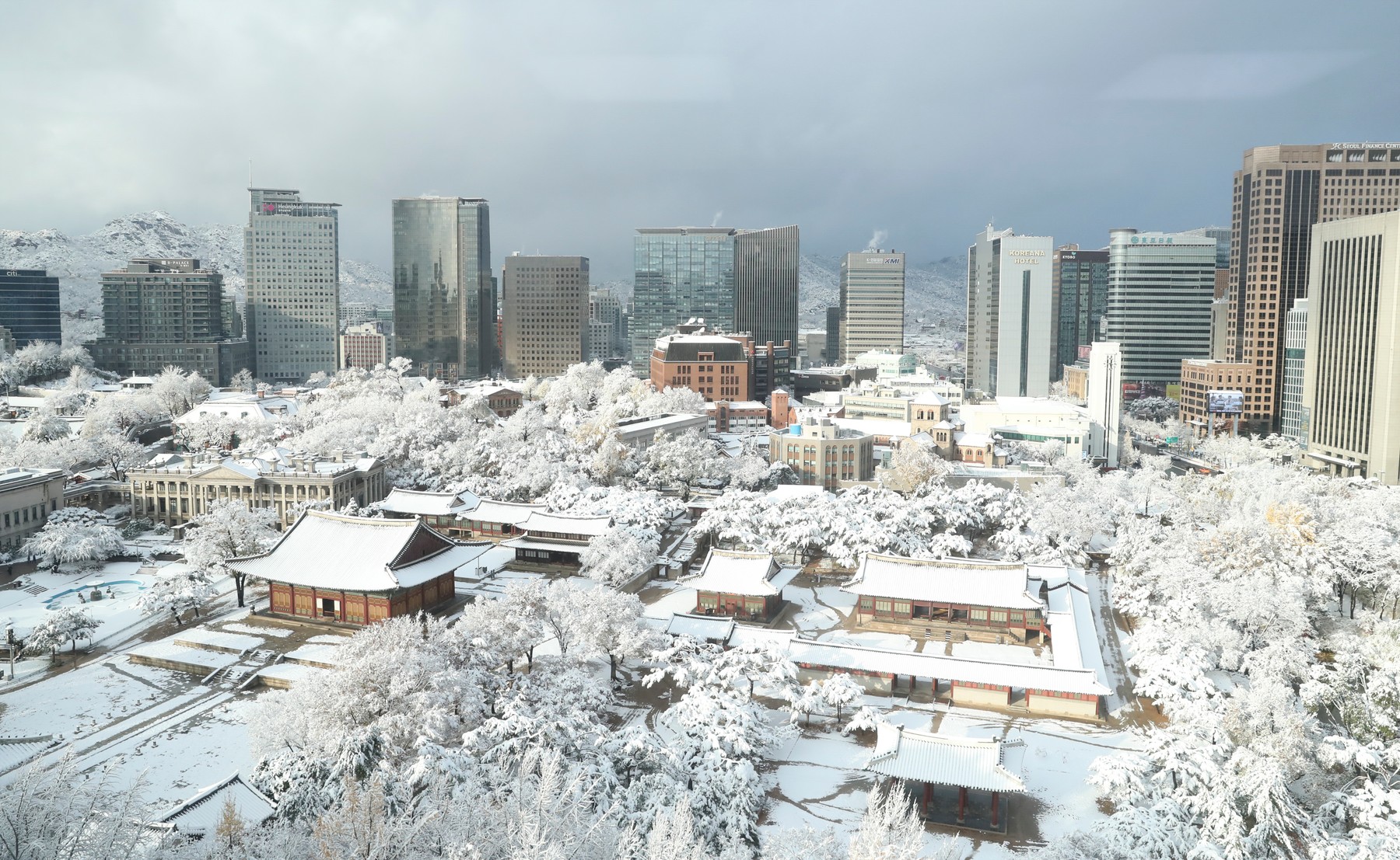 SOUTH KOREA SEOUL SNOW