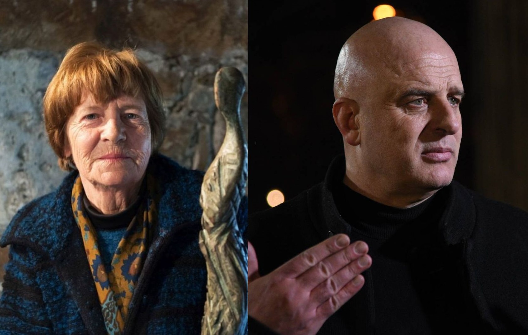 Dragica Čadež in Dragan Živadinov