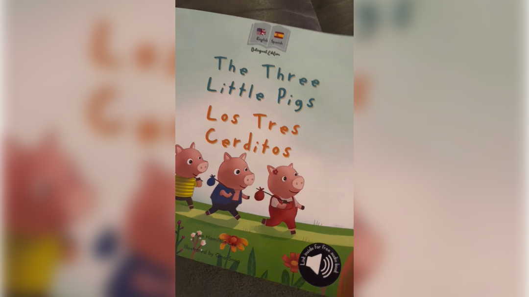 knjiga, trije prašički