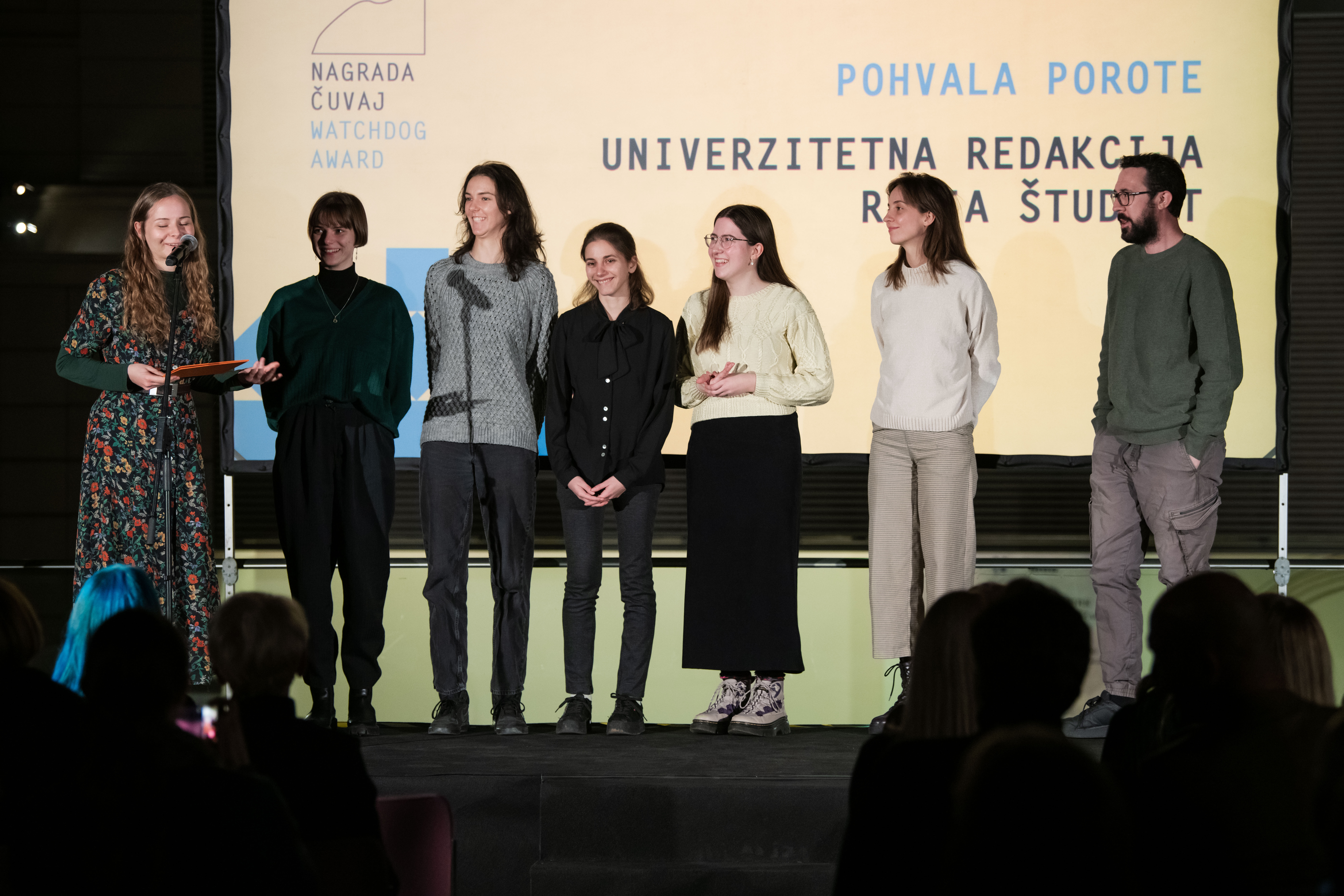 Redakcija Radia Študent, RŠ, podelitev nagrad, novinarska nagrada, Watchdog, Čuvaj, DNS