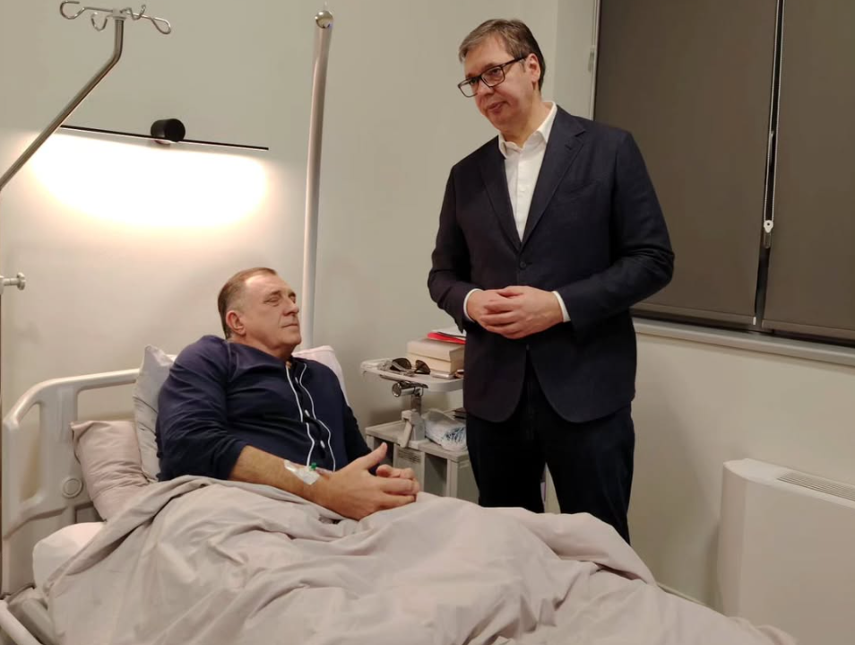 milorad dodik, aleksandar vučić
