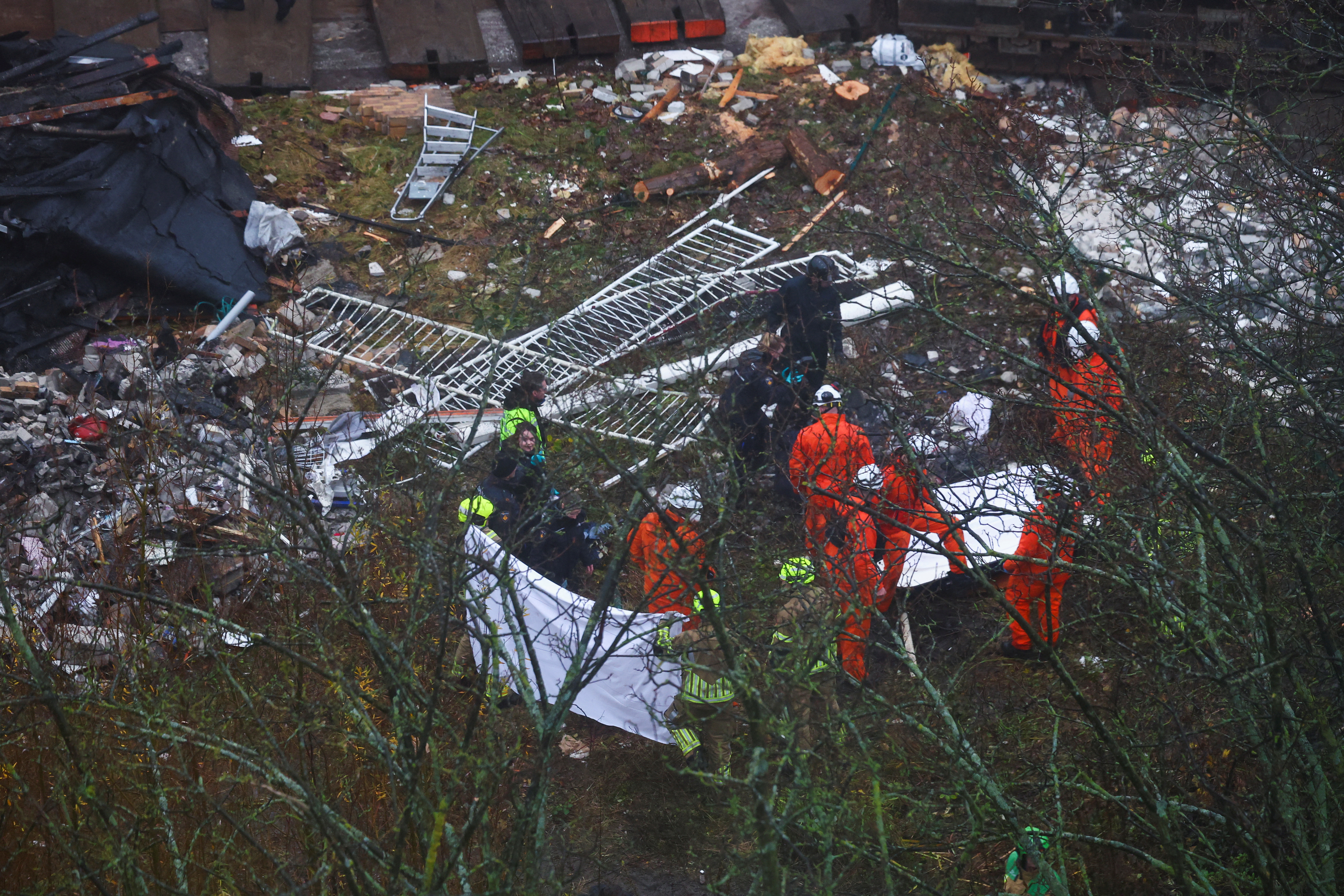 haag, eksplozija stanovanja