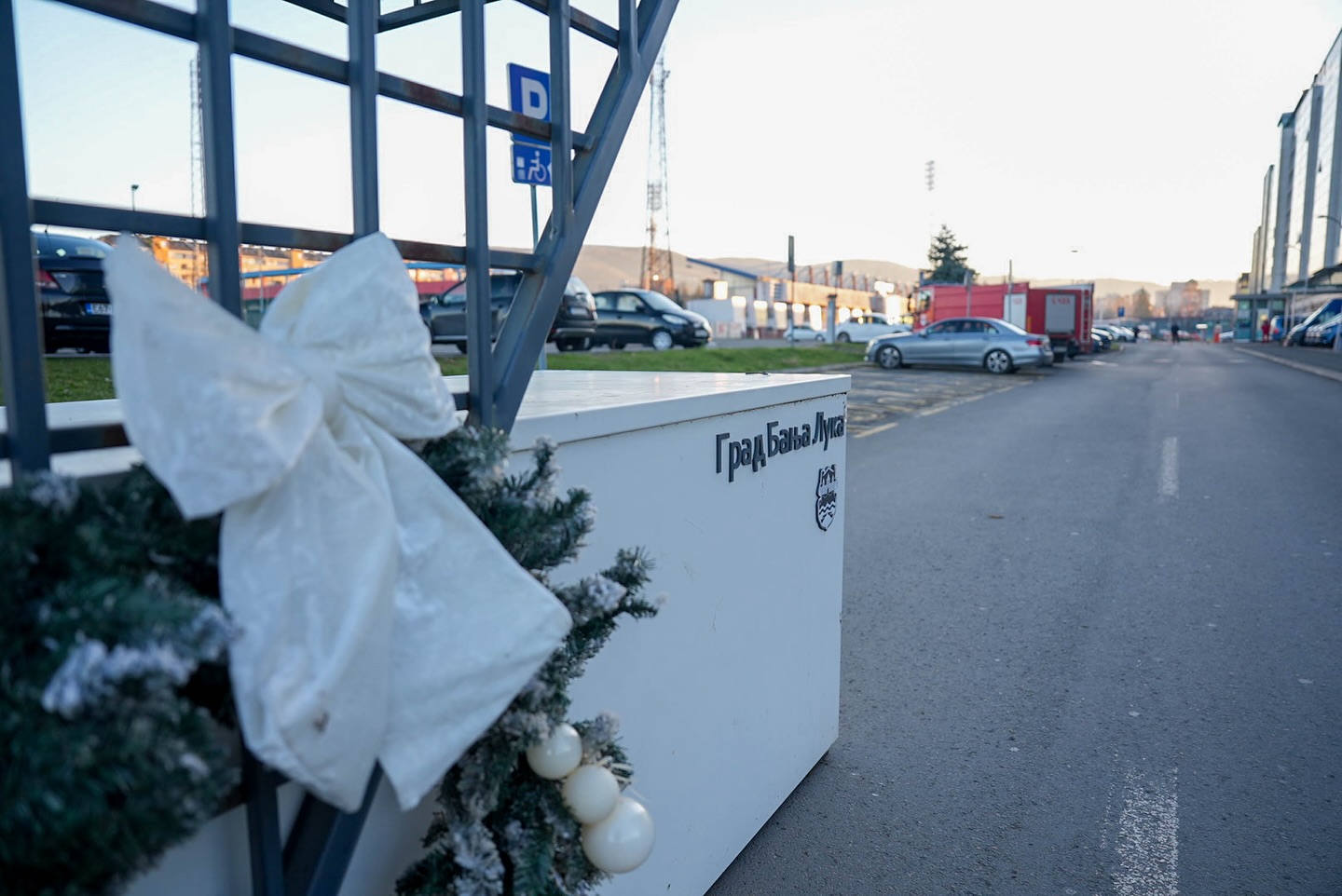 blokada, parkirišče Banjaluka