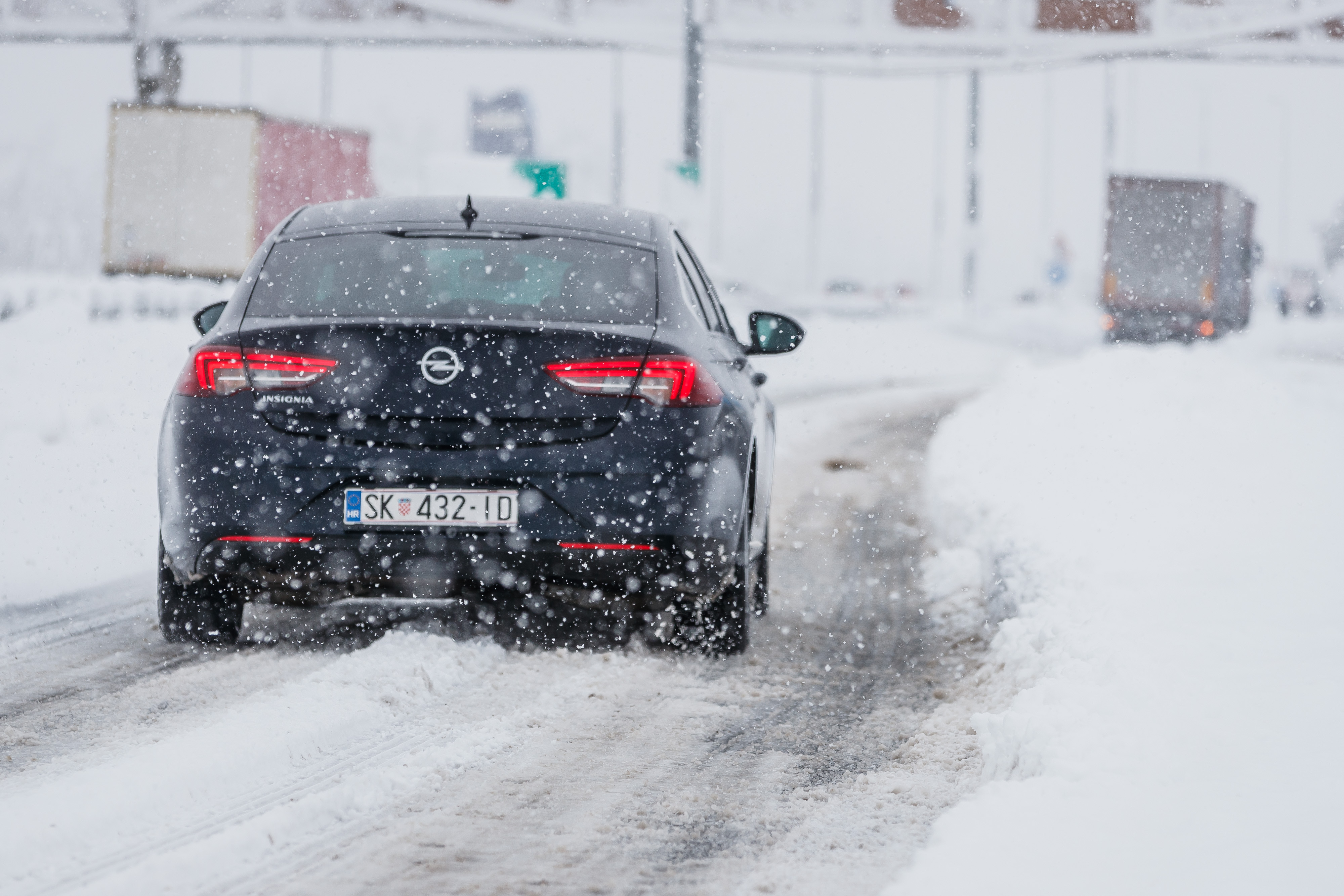 Zimske razmere na Hrvaških cestah