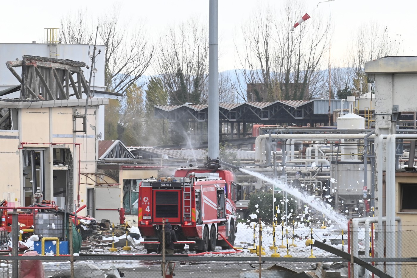 rafinerija Eni, italija, firence, rafinerija