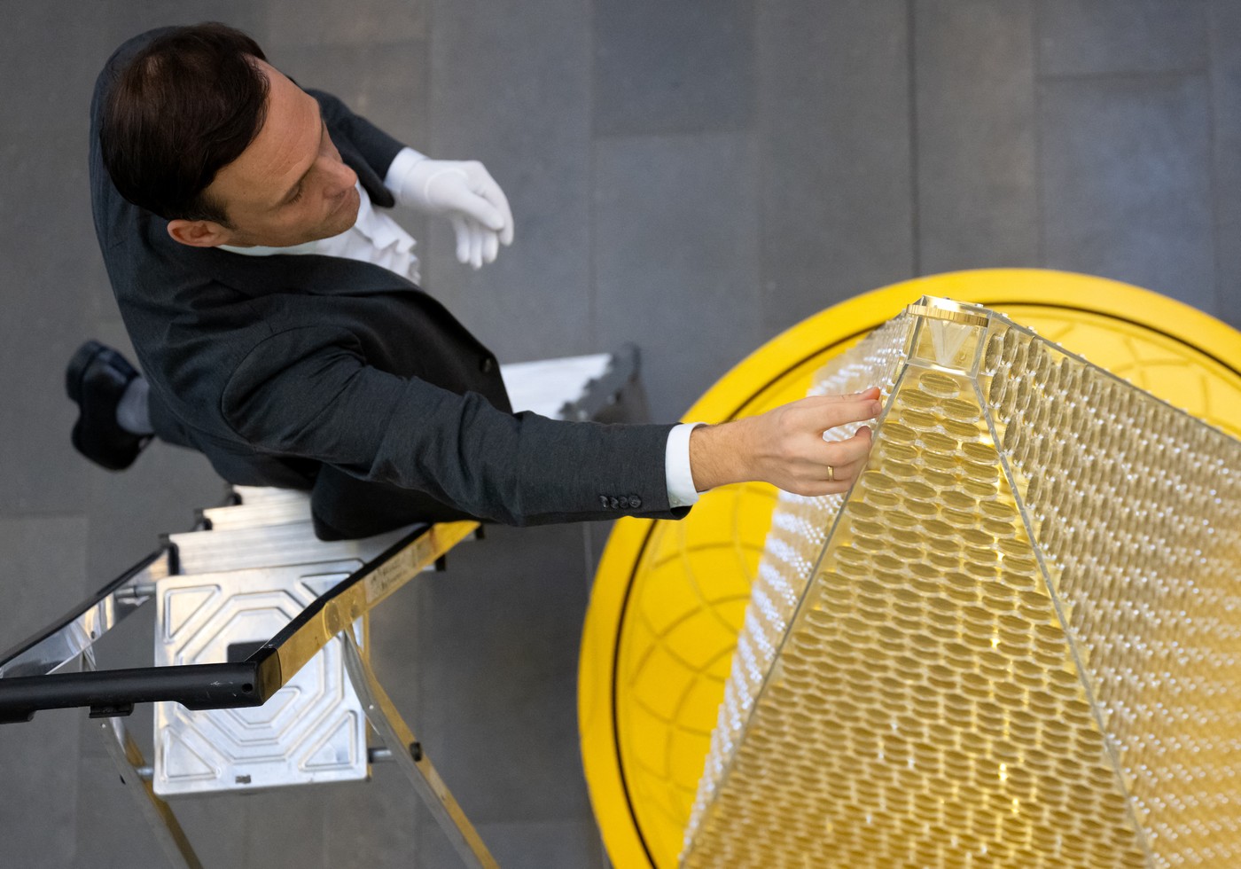 božično drevo, Pro Aurum, Dunaj, Avstrija, zlatniki