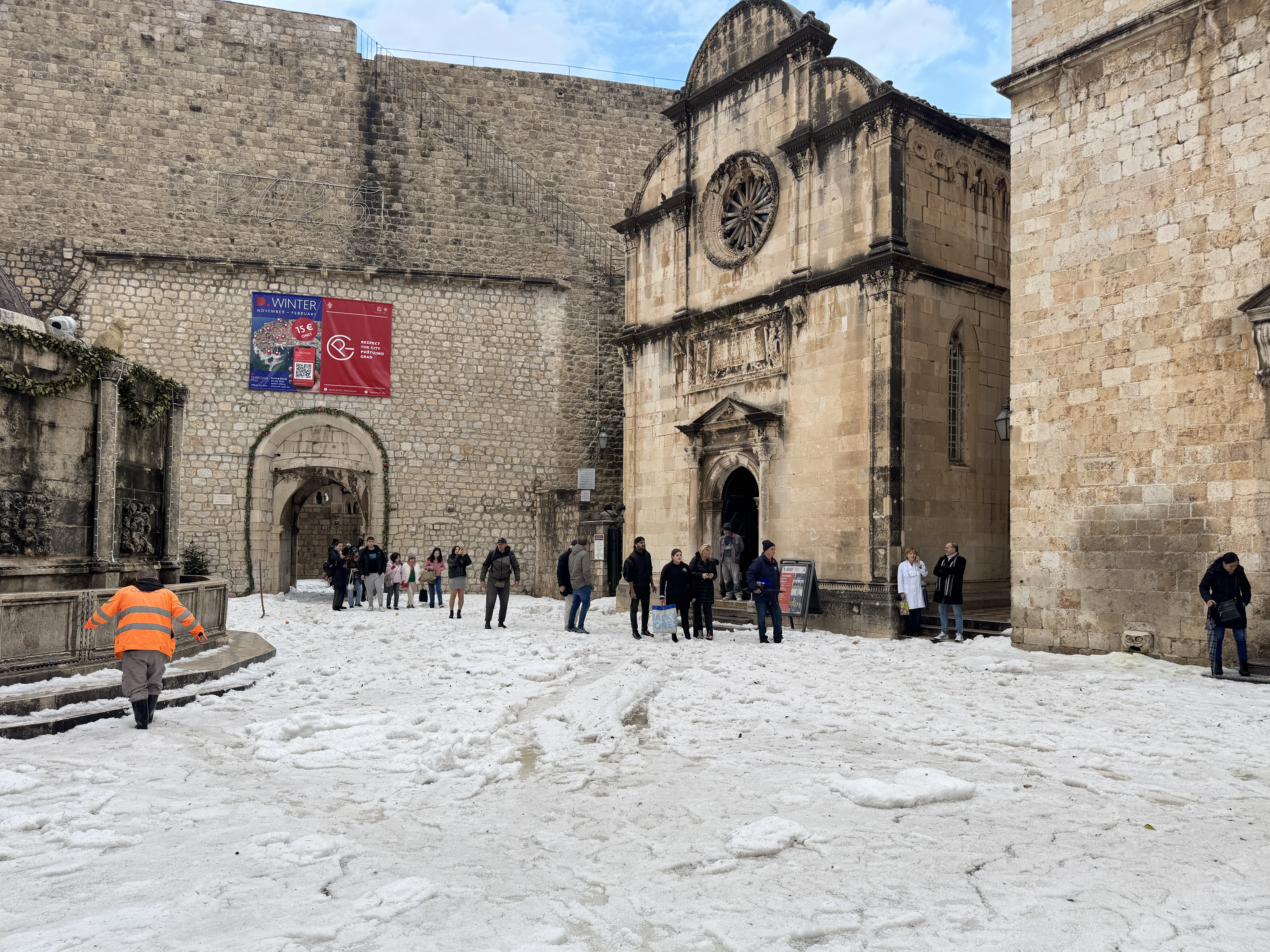 Dubrovnik, toča, vreme