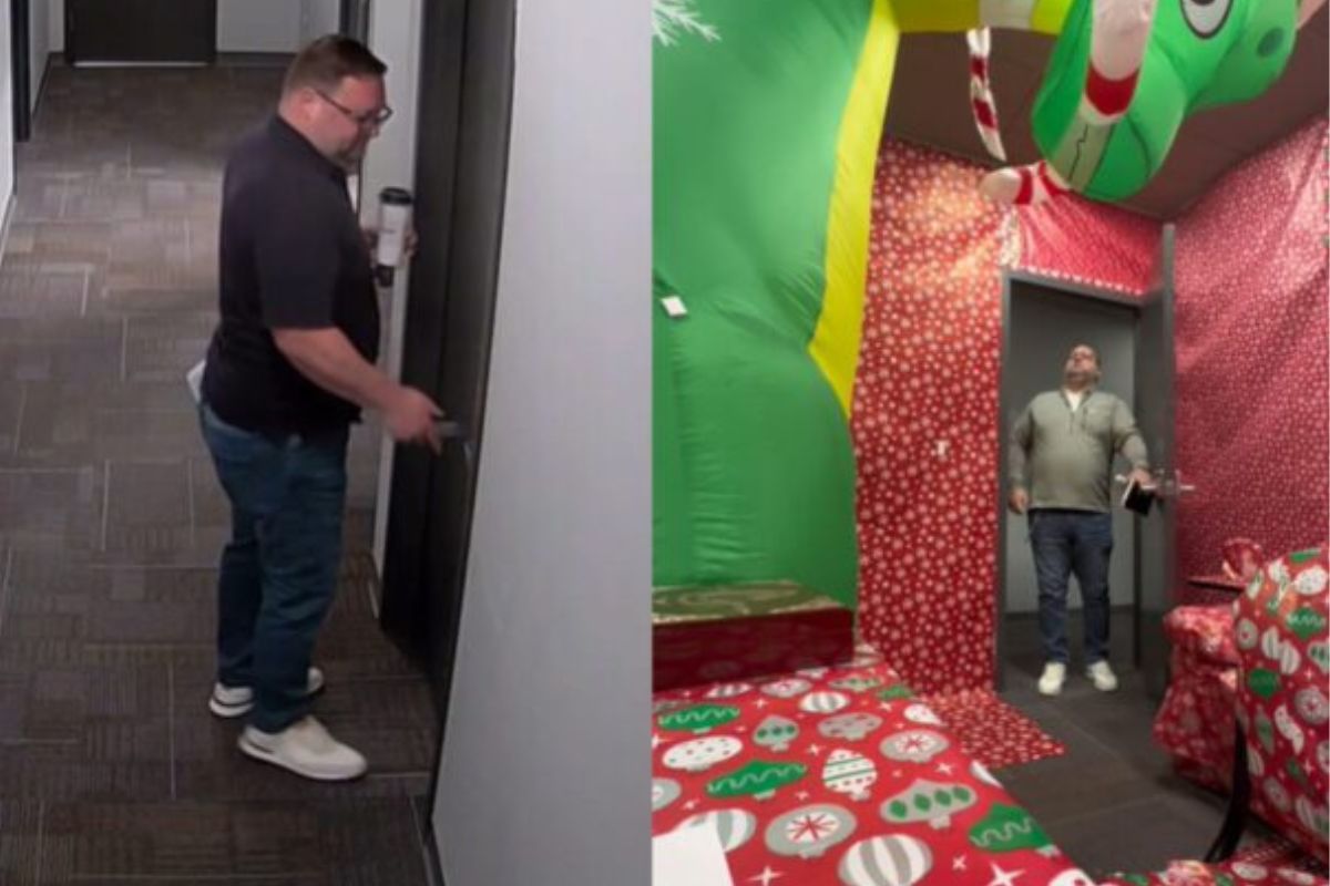 Presenečenje za šefa