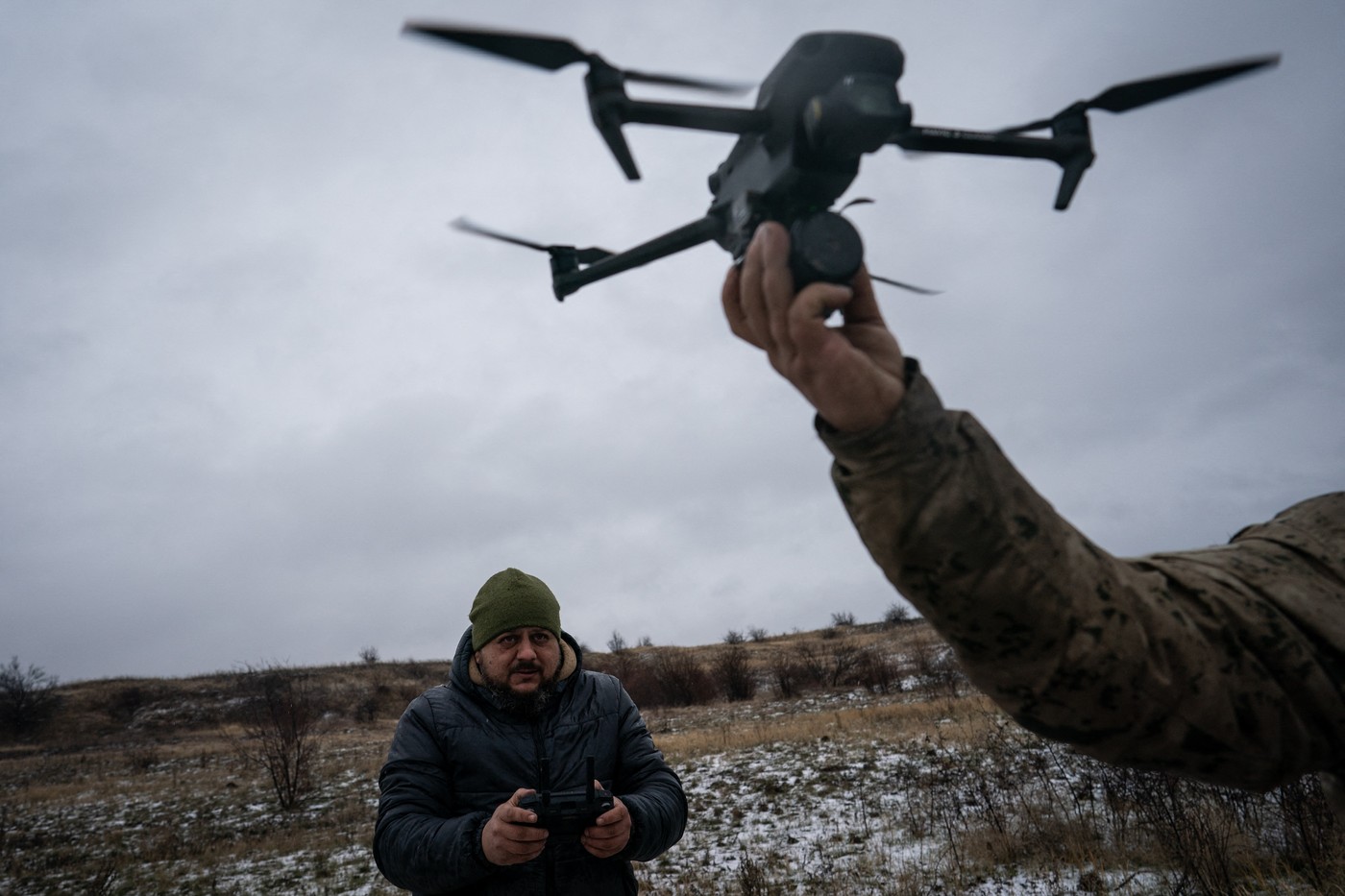 Ukrajina, vojska, dron