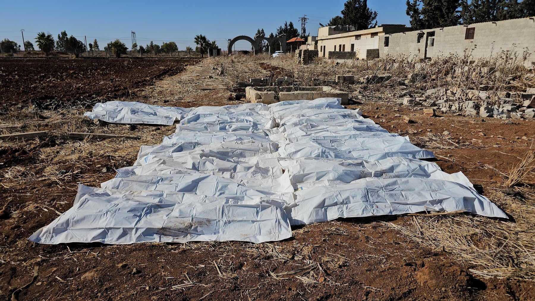 sirija, množična grobišča