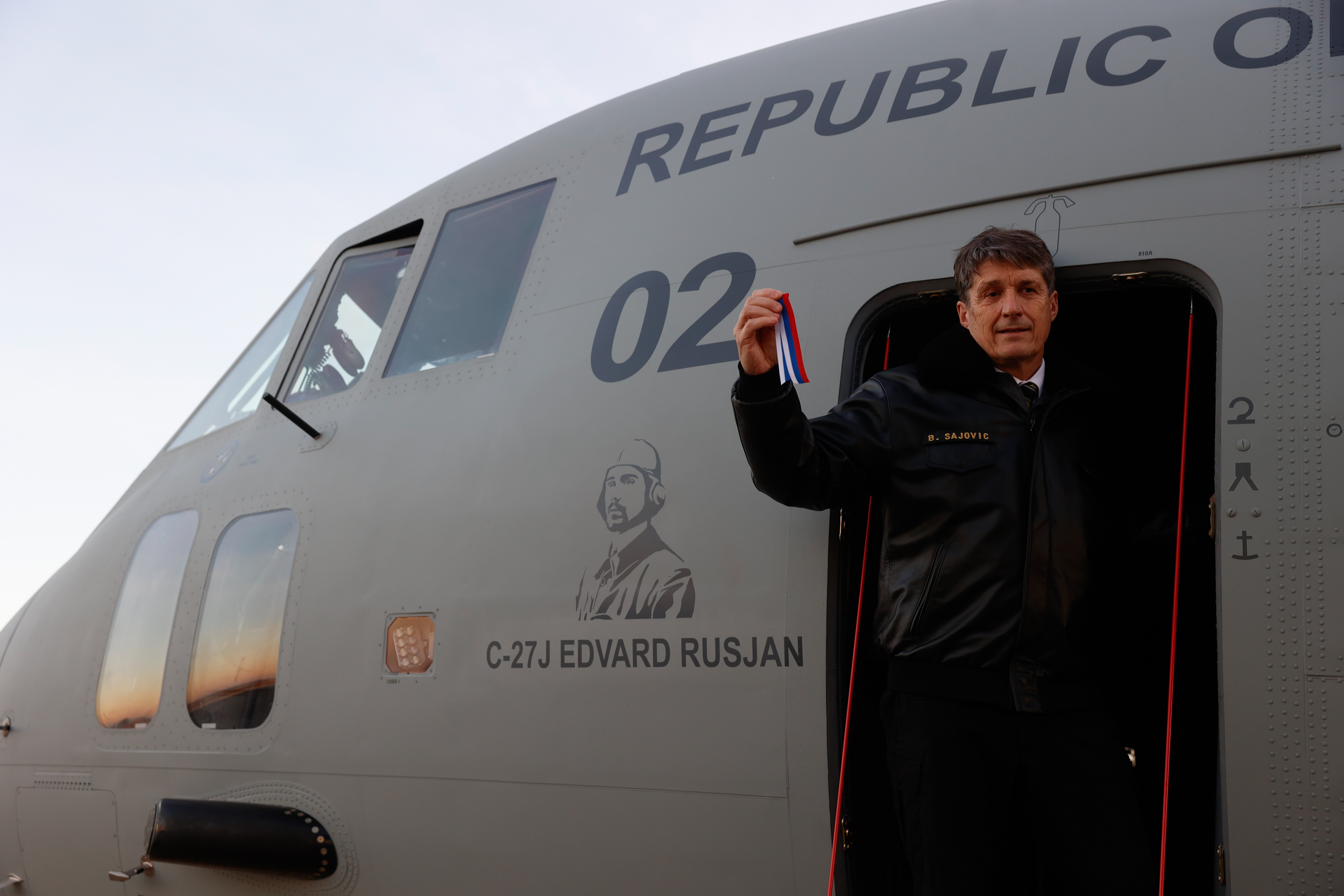 transportno letalo, spartan, Edvard Rusijan, Borut Sajovic