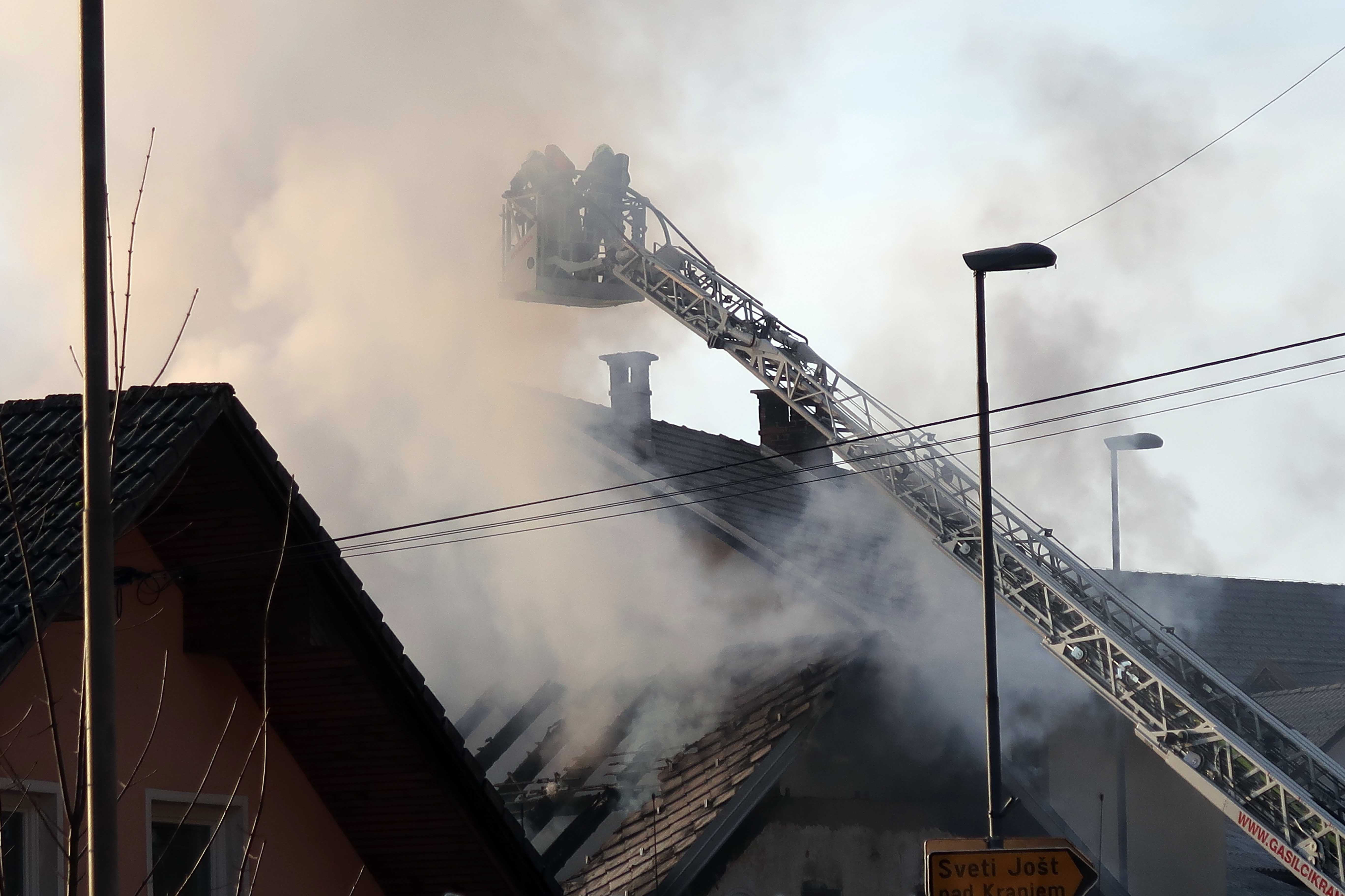 Požar, Javornik, Kranj