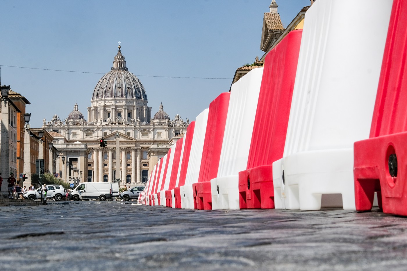 Rim, gradbena dela, Vatikan