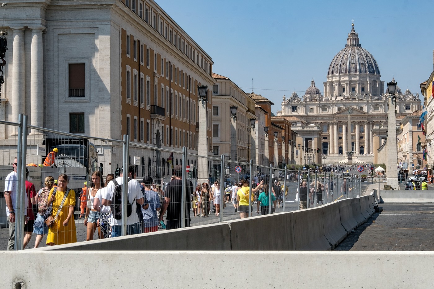 Rim, gradbena dela, Vatikan