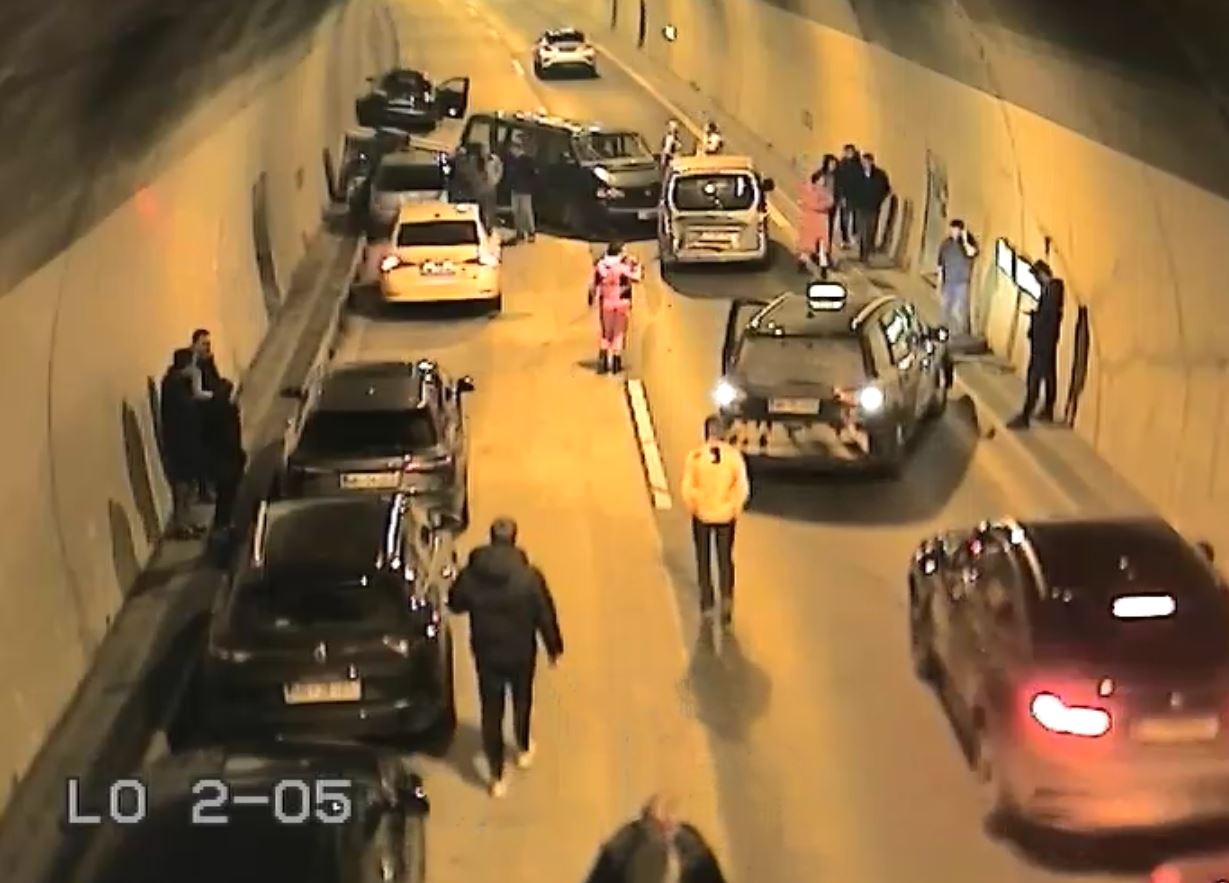 nesreča, štajerska avtocesta, predor