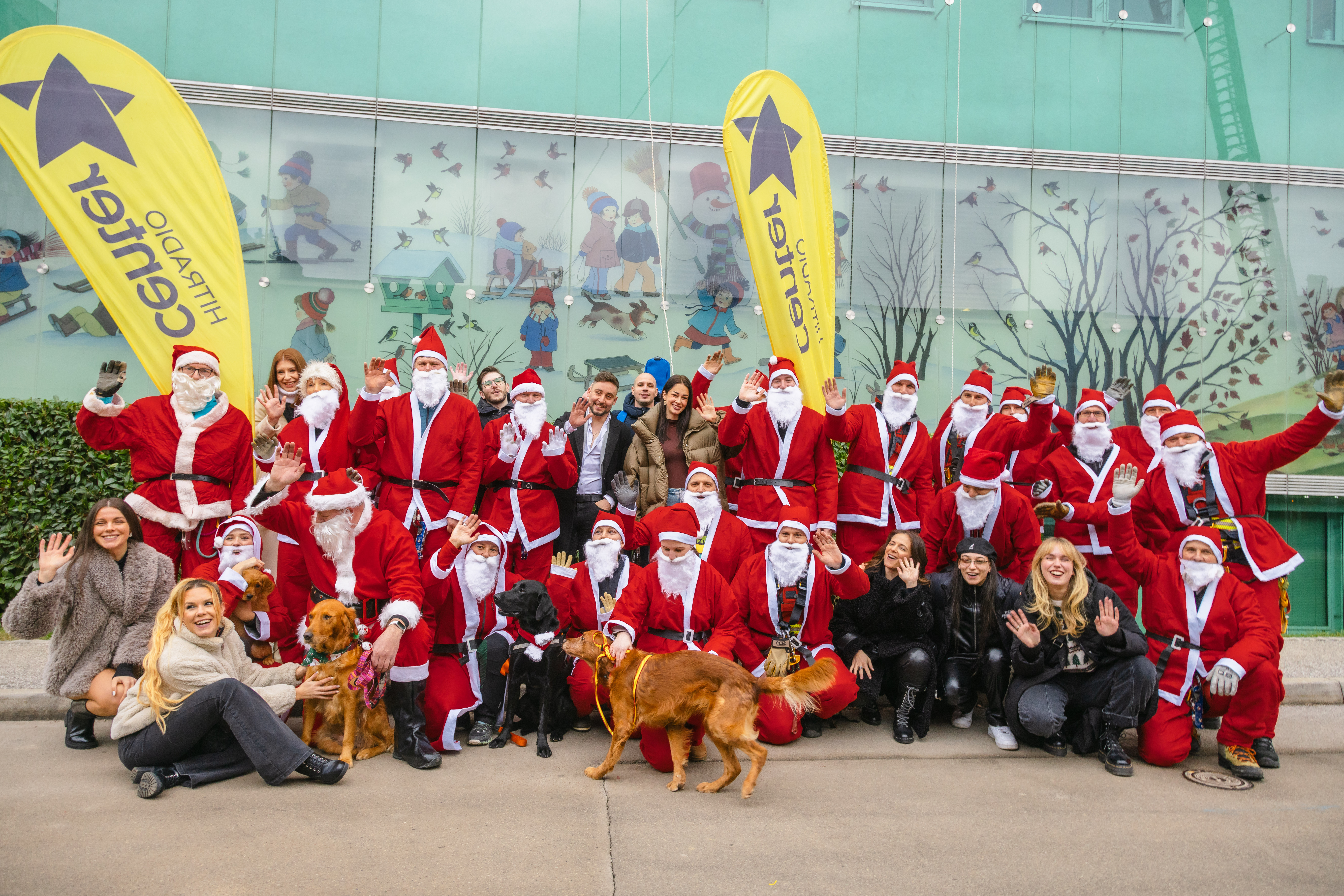 božički, pediatrična klinika, spust božičkov