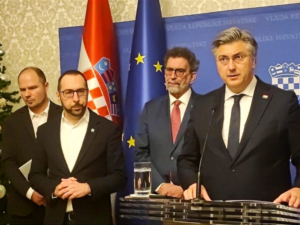 andrej plenković, radovan fuchs, tomislav tomašević