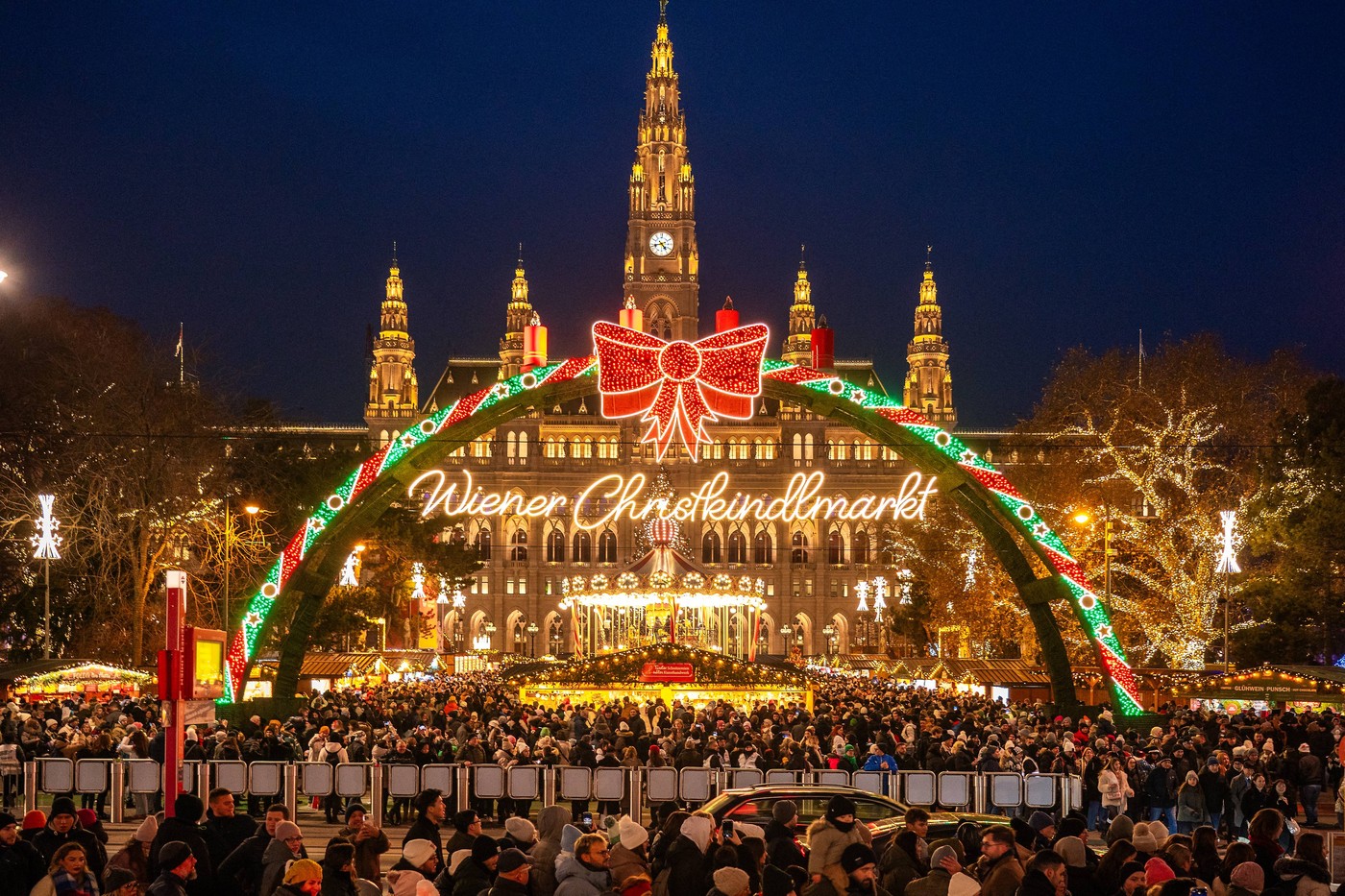 +dunaj, božični sejem