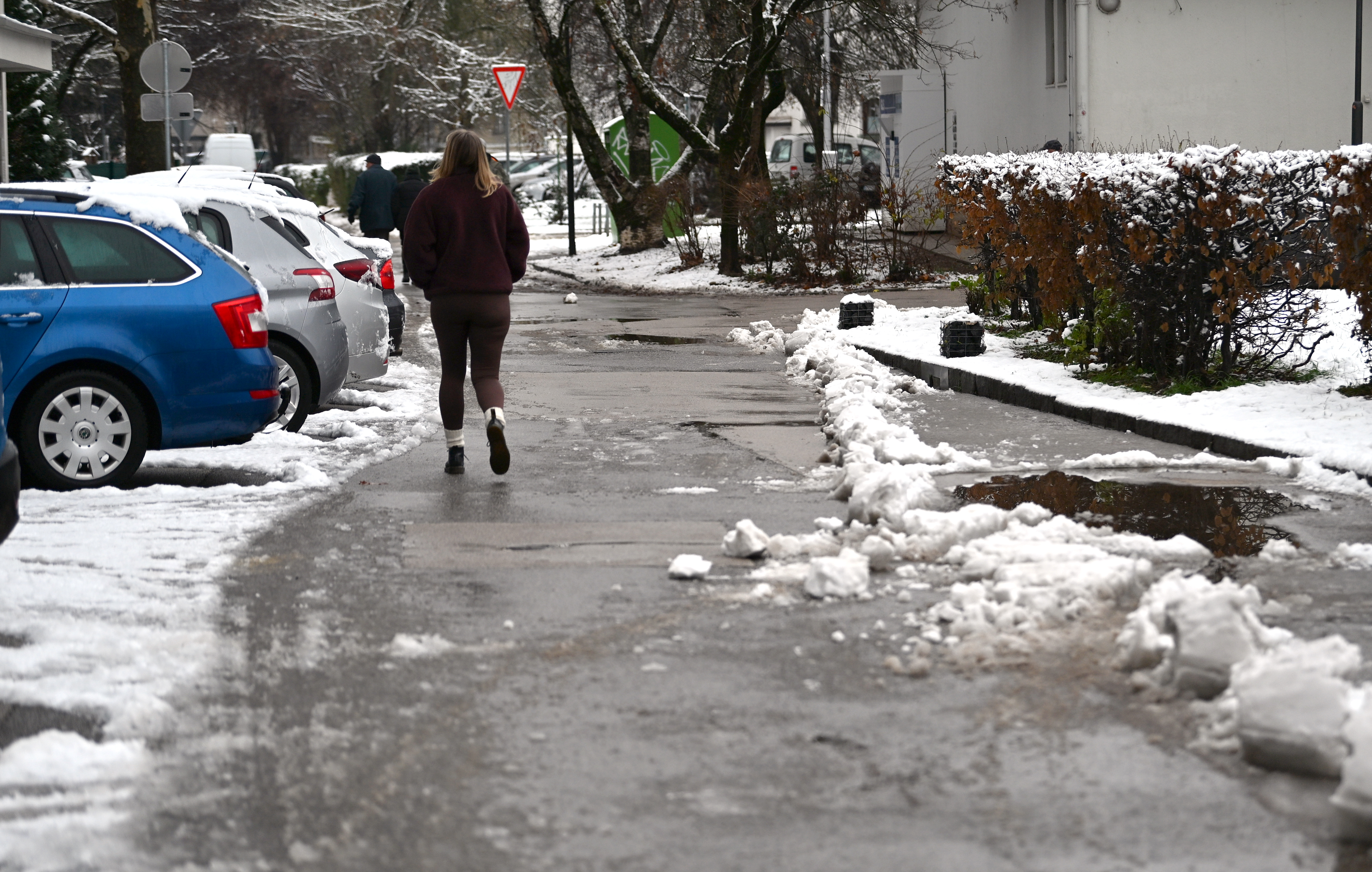 Sneg, sneženje, kidanje