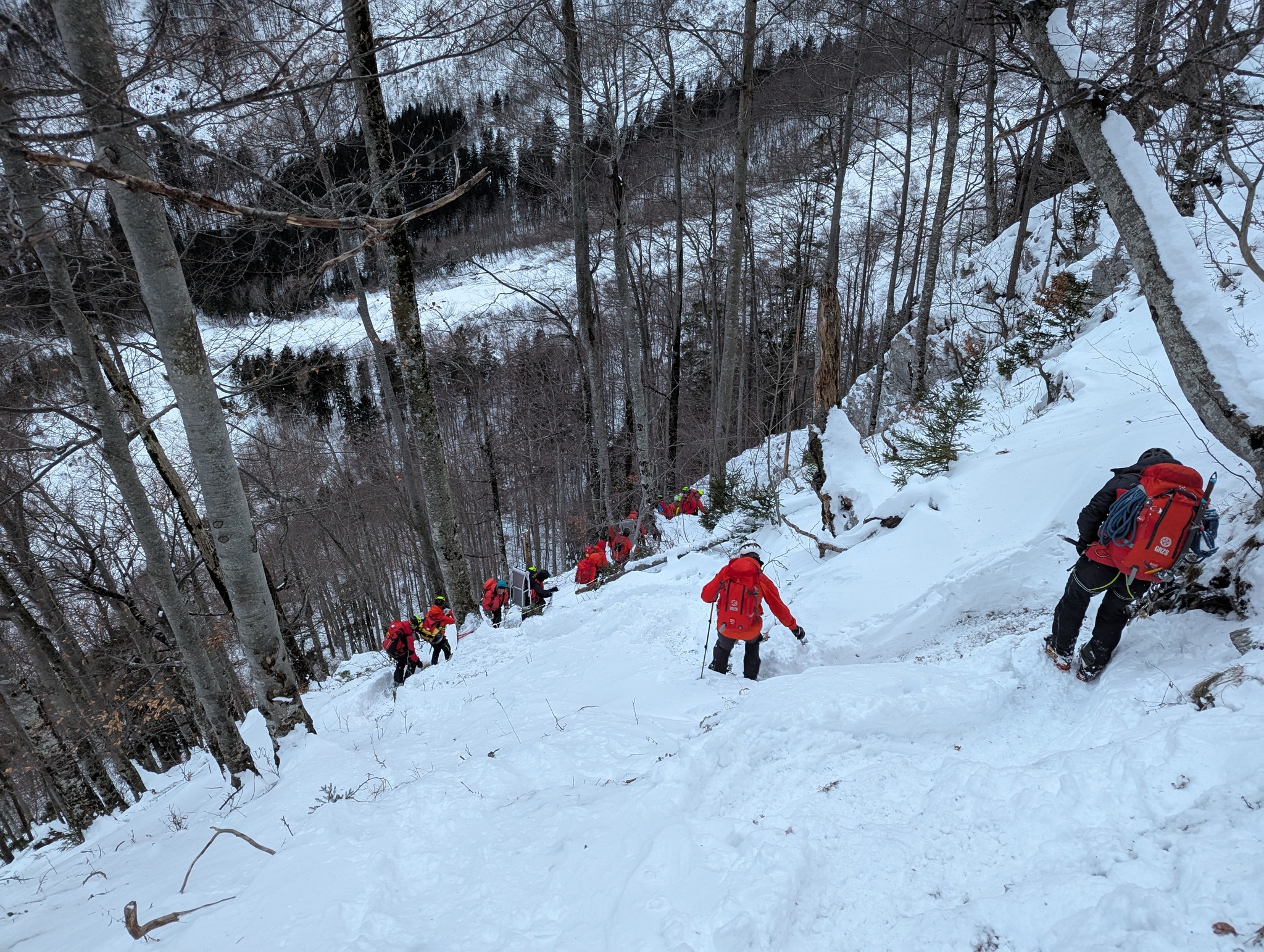 Foto: @Gorska Reševalna Zveza Slovenije/FACEBOOK