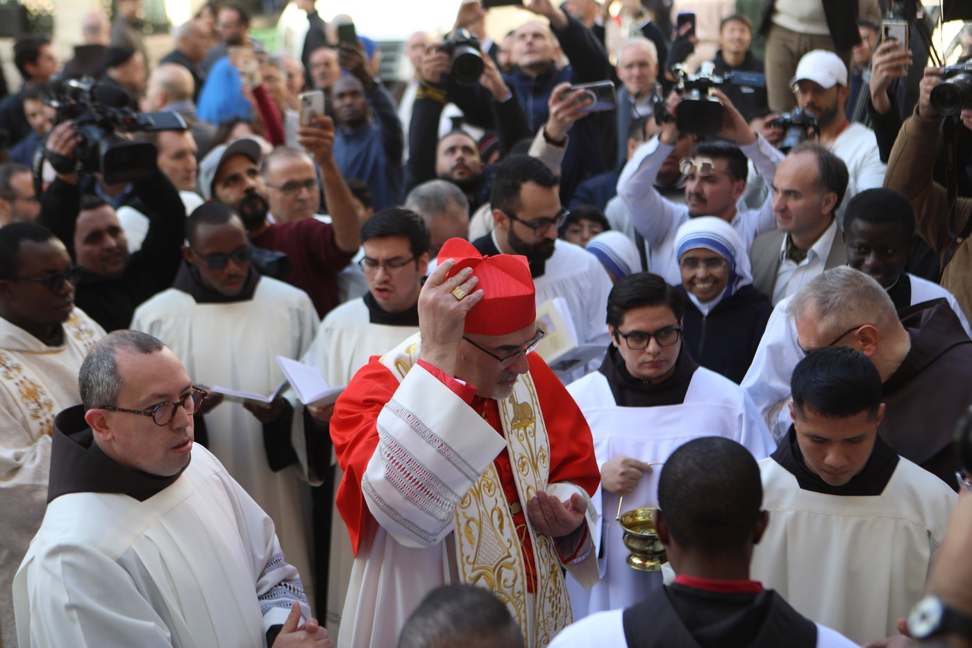 Pierbattista Pizzaballa, gaza, božič