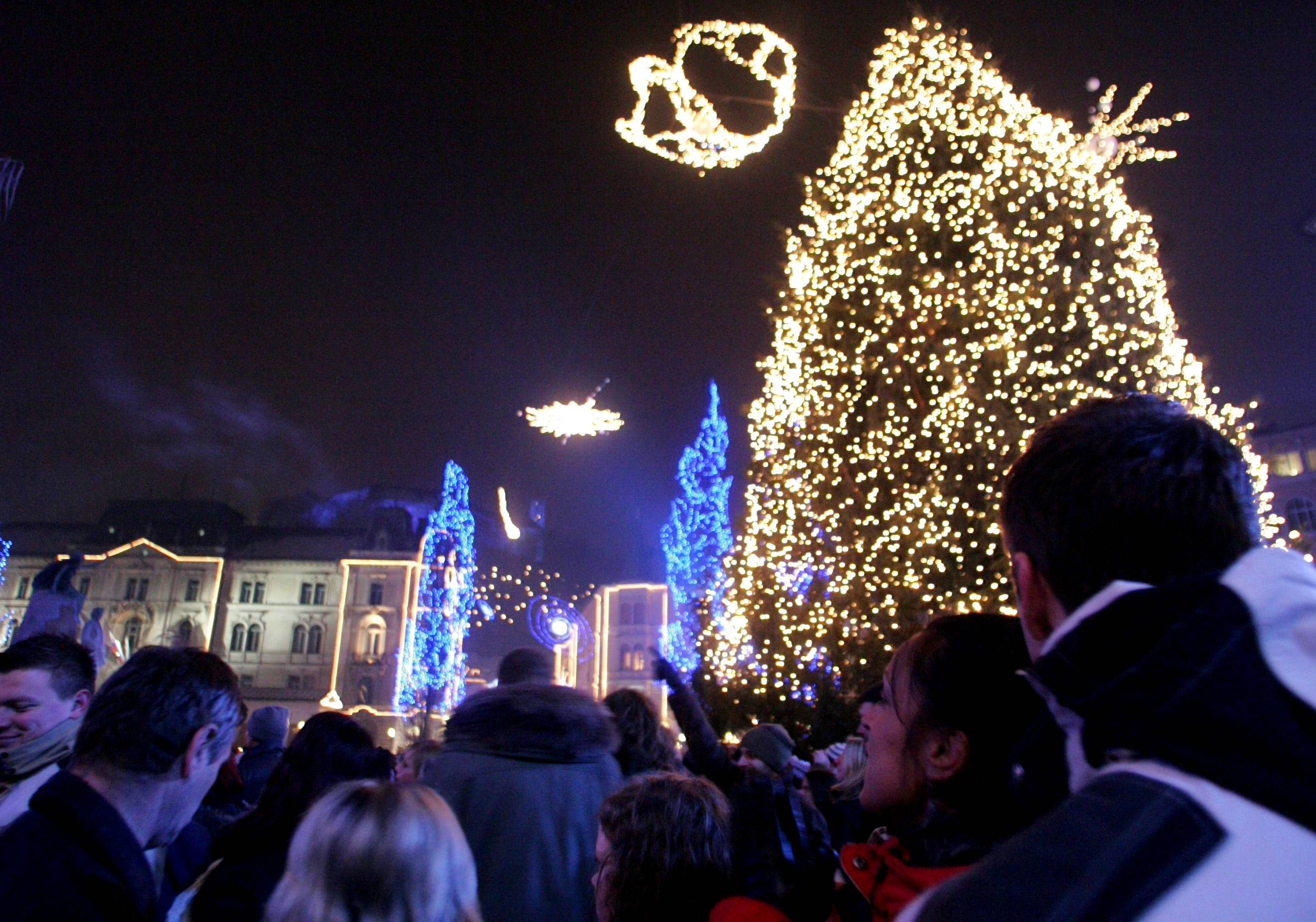 Ljubljana, novo leto, silvestrovanje