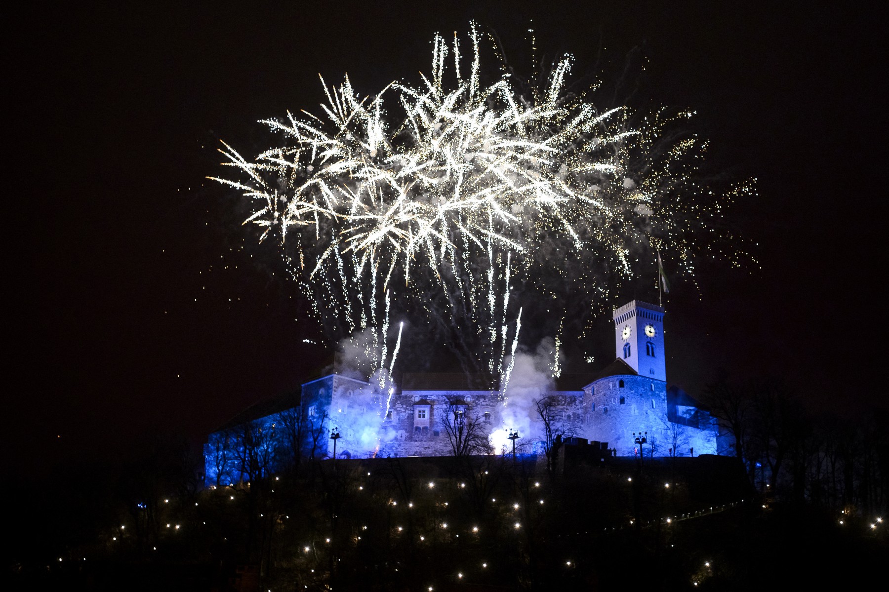 ognjemet, ljubljanski grad