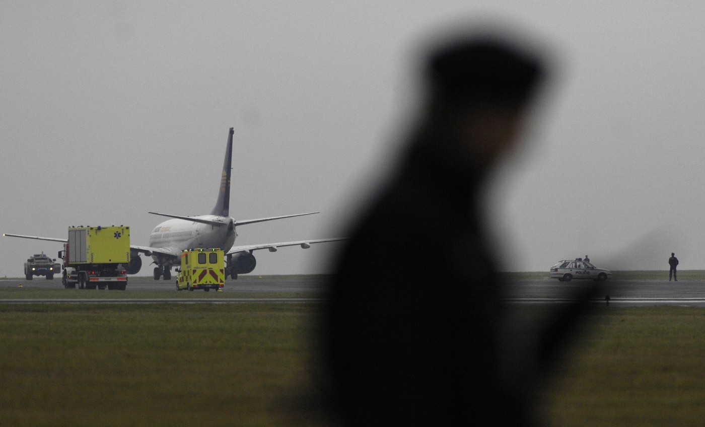 bezpečnostní cvičení JERE 2007, letadlo, simulovaný únos