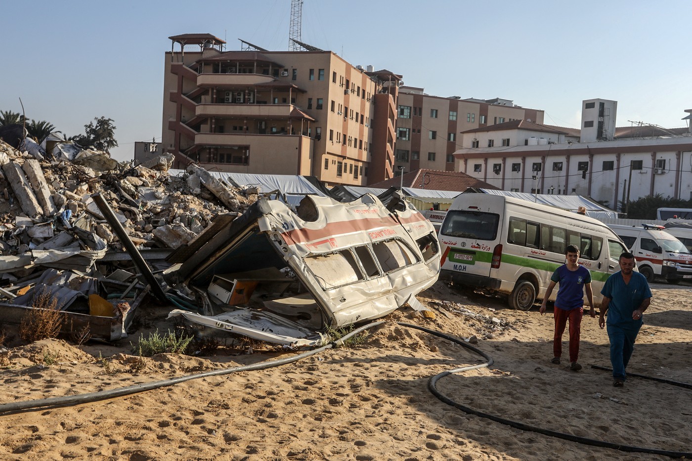gaza, izrael, zdravstvo, bolnišnica