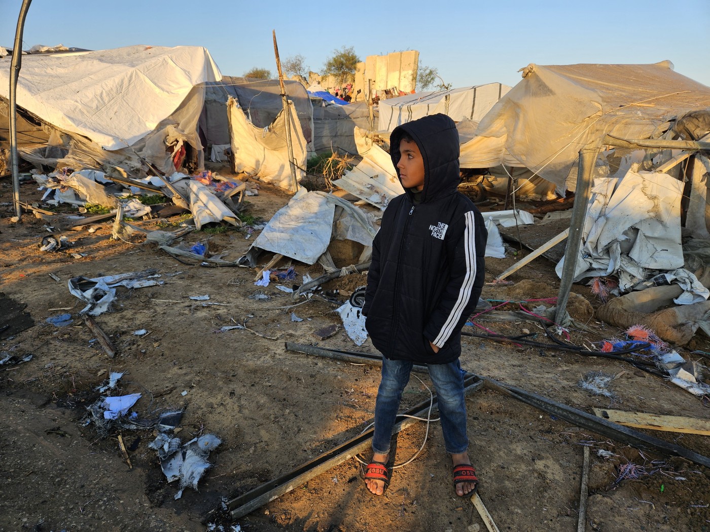 Prizor iz Al Mavasija po napadu (Foto: PROFIMEDIA)