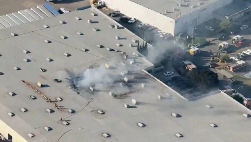 strmoglavljenje letala, fullerton