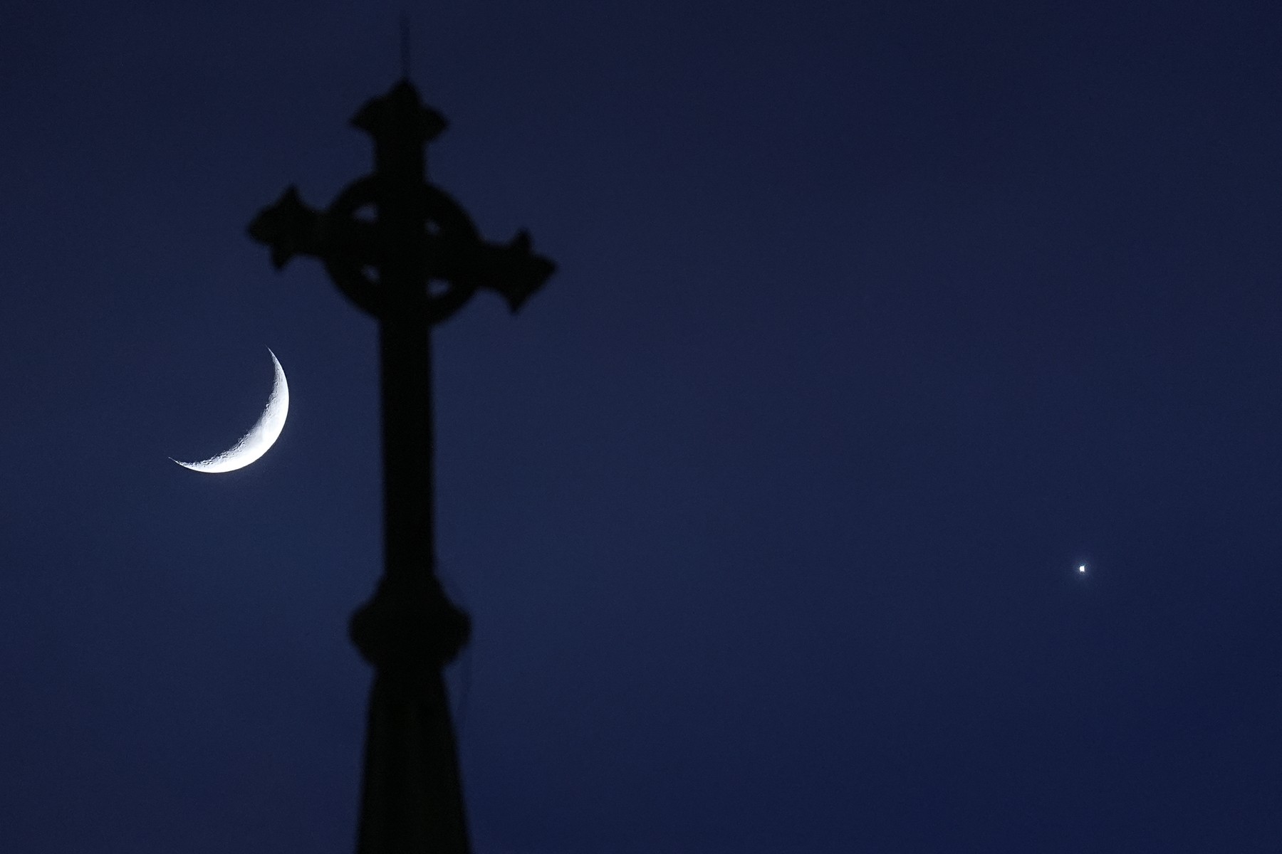 Crescent Moon in Toronto